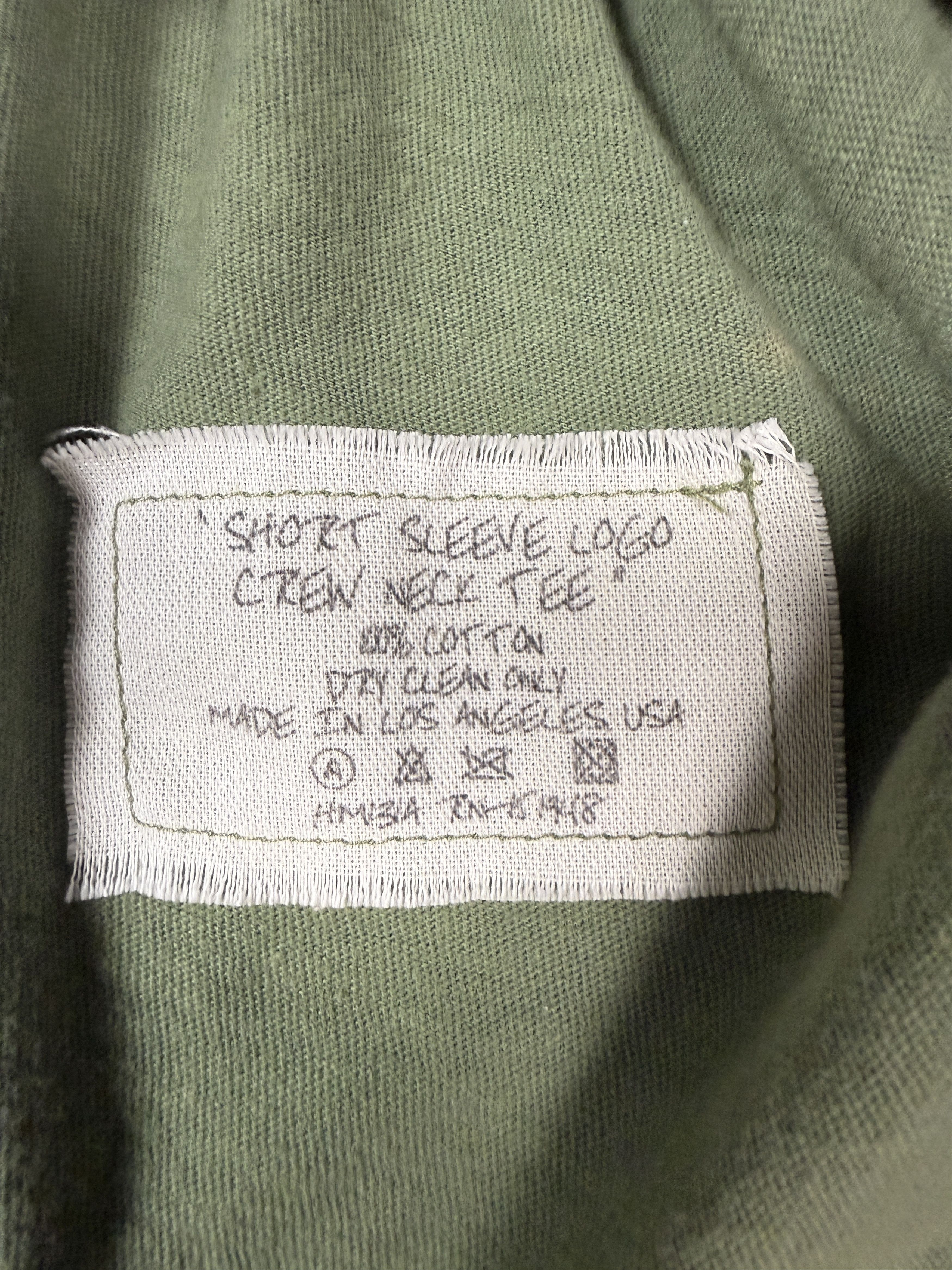 Greg Lauren Greg Lauren Short Sleeve Logo Crew Neck Tee Size US M / EU 48-50 / 2 - 6 Thumbnail