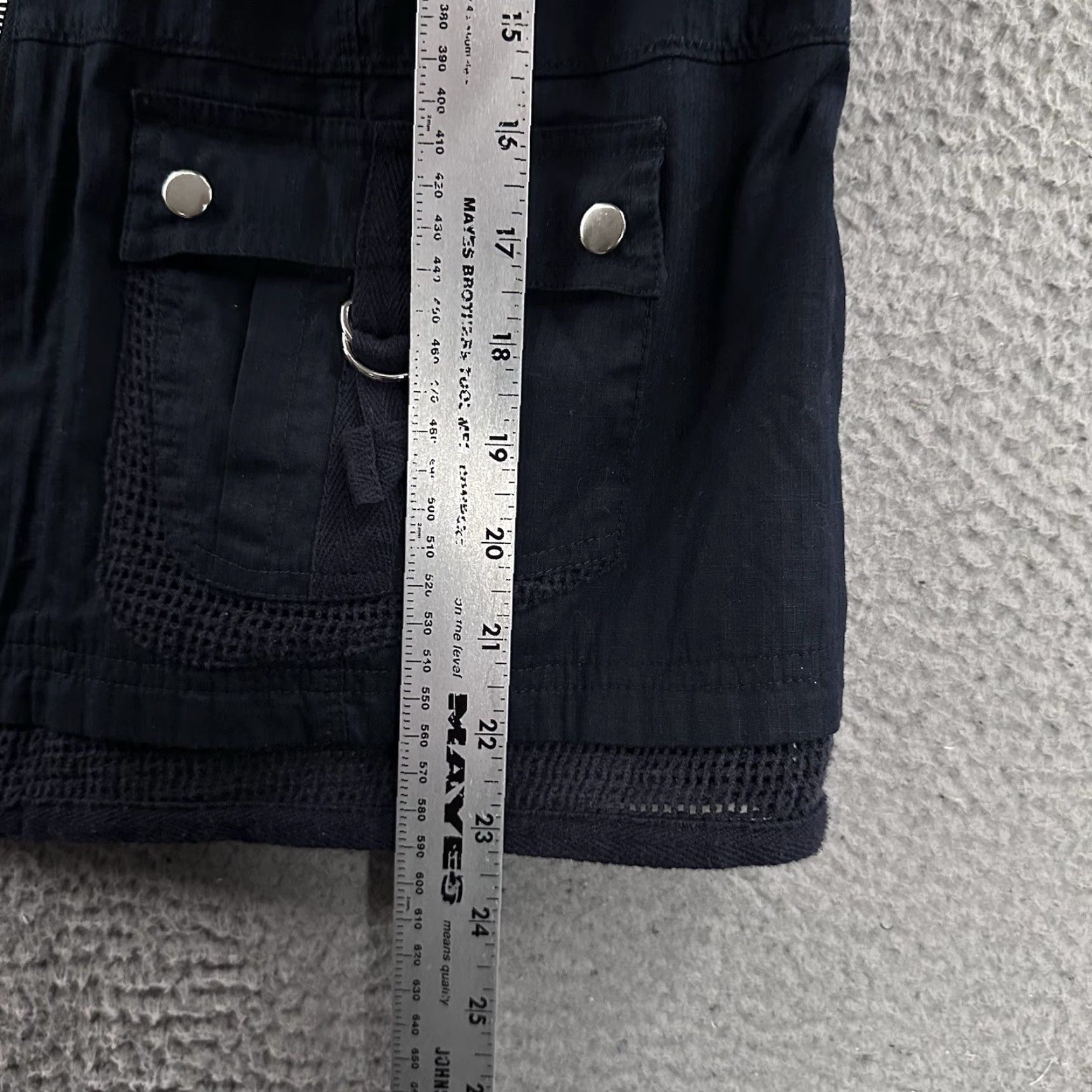 Vintage Zenergy Chicos Womens Jacket Blue Size 1 Full Zip 3/4 Sleeve Cotton Blend Basic Pockets Lightweight Hoodie - Womens Size XS / US 0-2 / IT 36-38 - 7 Thumbnail