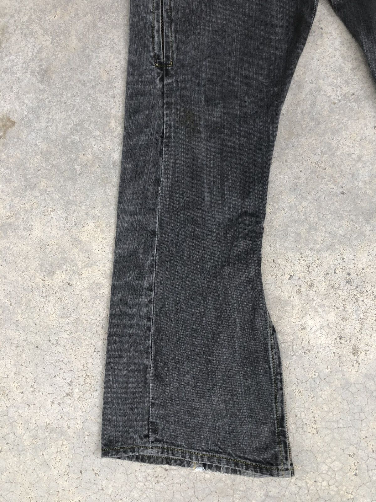 If Six Was Nine Japanese One After Flared Jeans Distressed Jeans Size US 33 - 6 Thumbnail