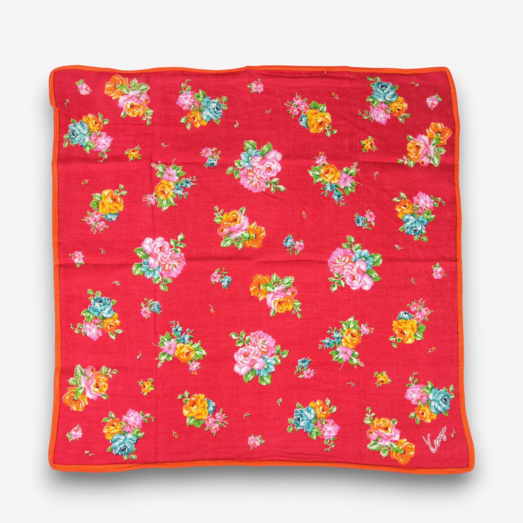 Kenzo Vintage Kenzo Handkerchief Pocket Square Bandana Size ONE SIZE - 2 Thumbnail