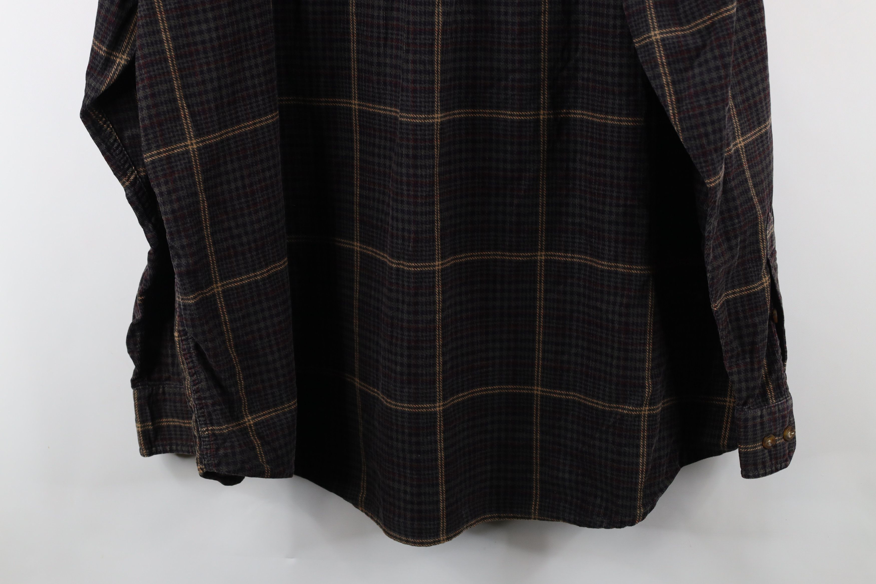 Vintage × Woolrich Woolen Mills Vintage 90s Woolrich Collared Button Down Shirt Plaid Size US XXL / EU 58 / 5 - 13 Thumbnail