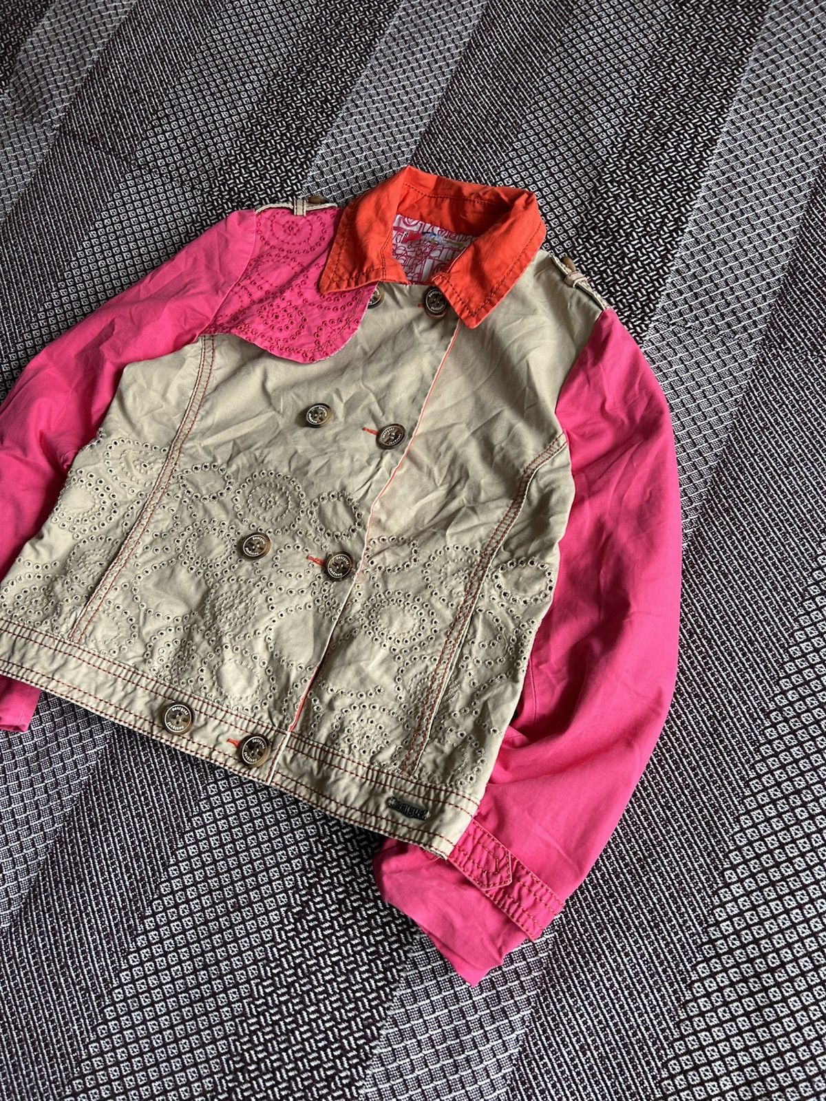 Desigual Vintage Desigual Women Jacket Size 42 Streetwear Solid Style Size M / US 6-8 / IT 42-44 - 2 Thumbnail