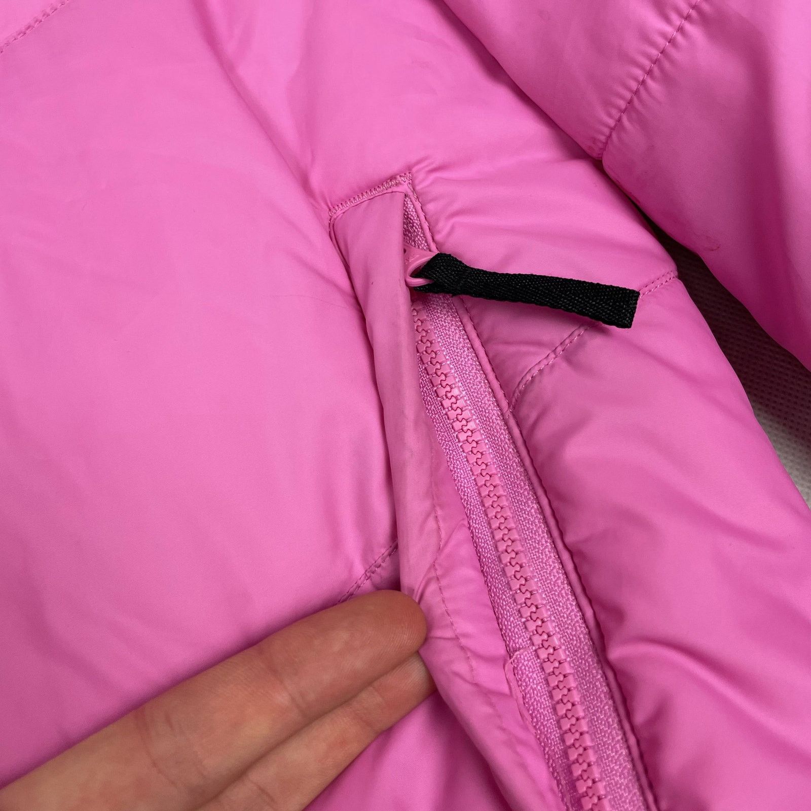 Nike Nike Just Do It Women Polyester Full Zip Puffer Jacket Small Size S / US 4 / IT 40 - 4 Thumbnail