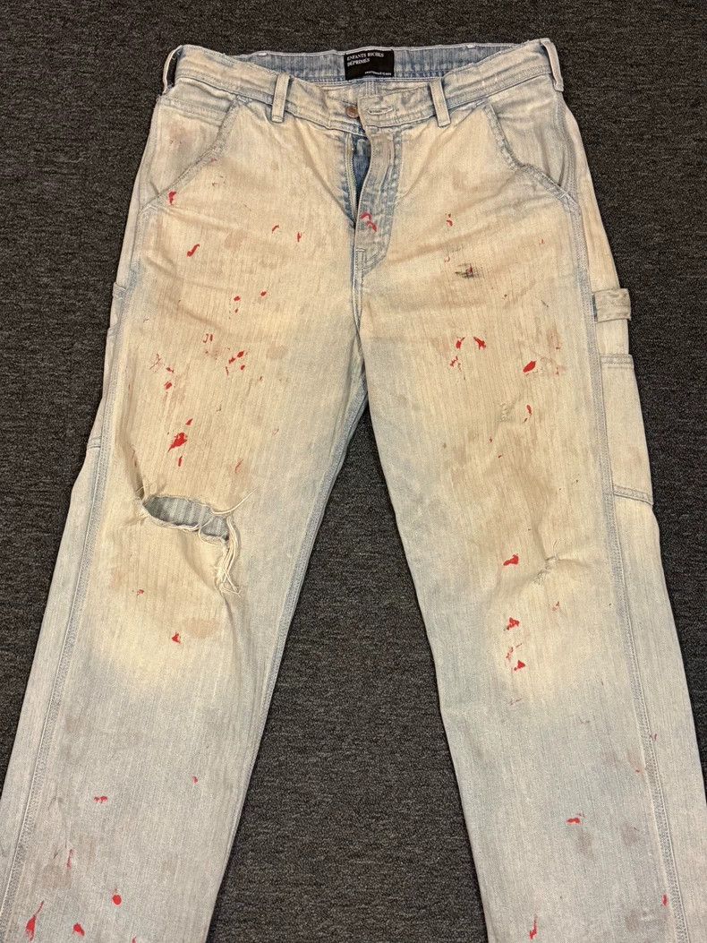 Enfants Riches Deprimes Enfants Riches Deprimes Blood Stained Cargo Pants Size US 30 / EU 46 - 1 Thumbnail