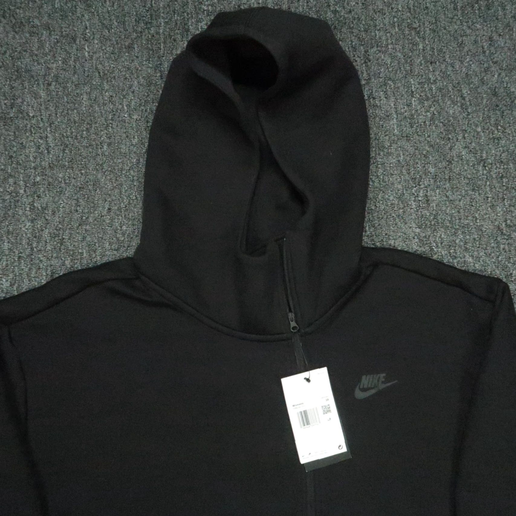 Nike Nike Hoodie Womens 3X Black NSW Tech Fleece Oversized Full Zip Hooded Jacket NWT Size XXL / US 16-18 / IT 52-54 - 2 Thumbnail