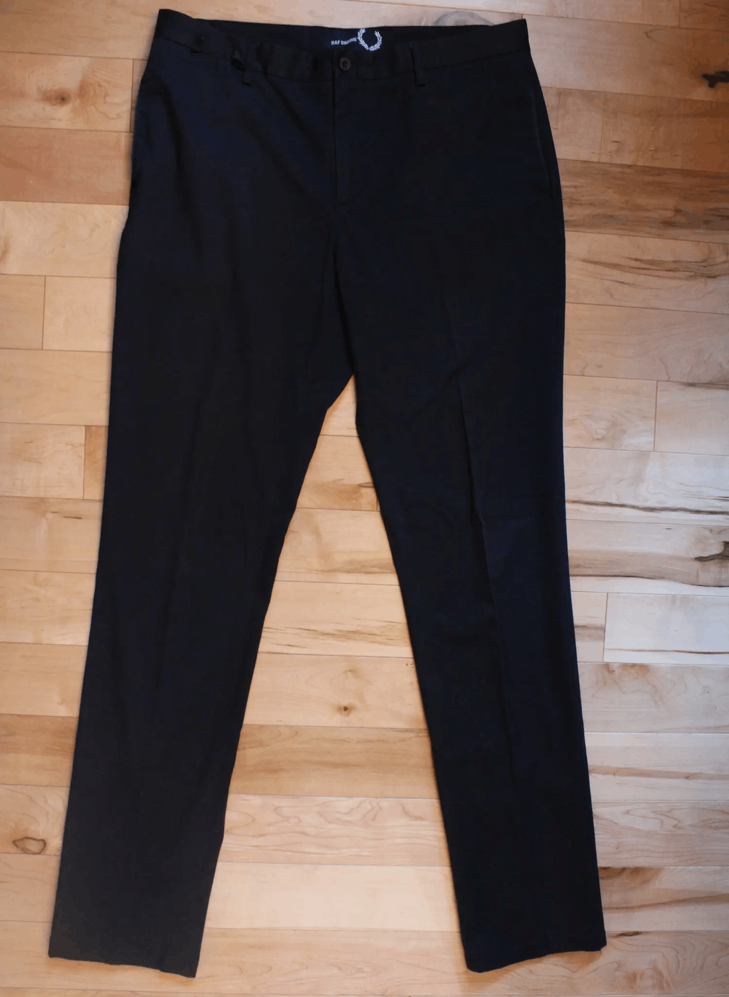 RAF SIMONS × FRED PERRY ウールスラックス 30 モード Raf Simons Fred Perry Pants | Grailed