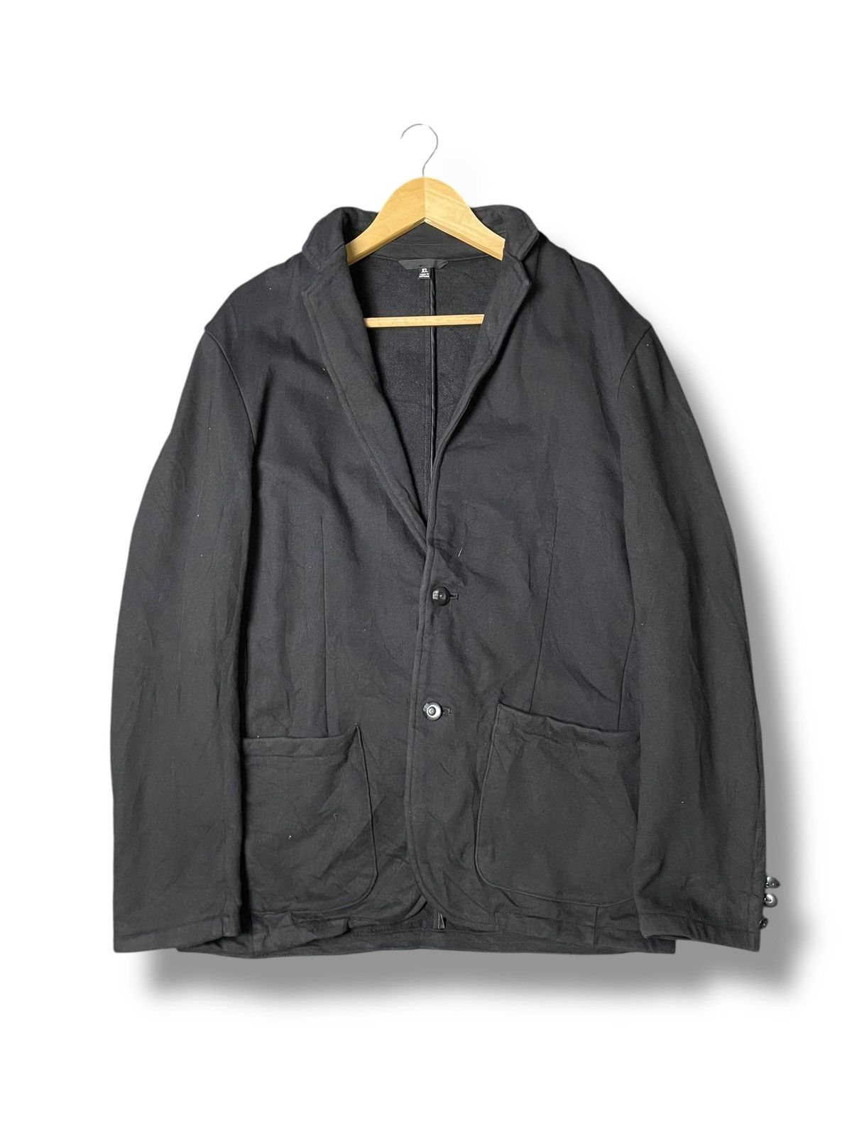 Japanese Brand × Uniqlo Uniqlo Brand Wool Easy Jacket (61) Size US XL / EU 56 / 4 - 1 Thumbnail