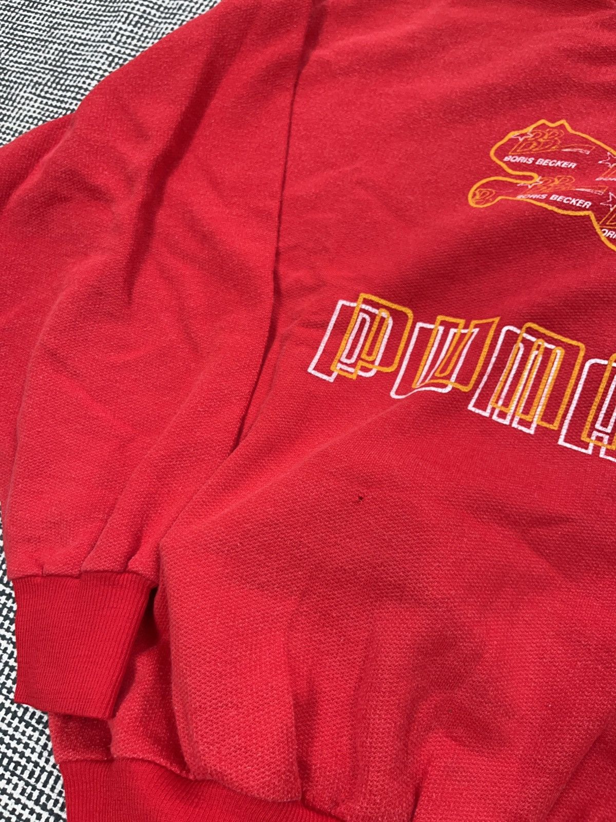 Puma ➕ rare 90s puma Boris Becker boxy sweatshirt Size US M / EU 48-50 / 2 - 7 Thumbnail