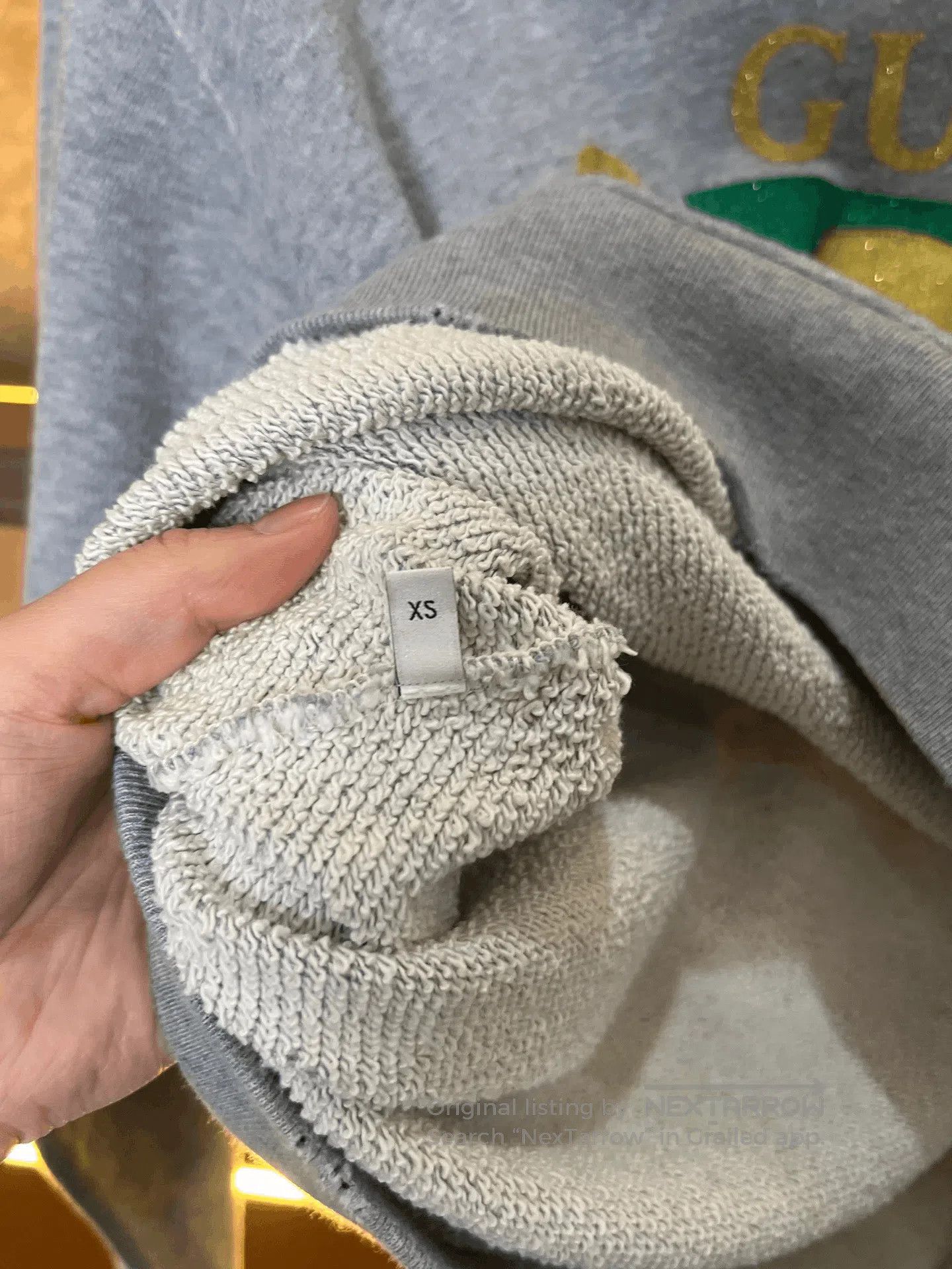 Gucci Gucci Gold Buckle Sweatshirt. Size XS / US 0-2 / IT 36-38 - 4 Thumbnail