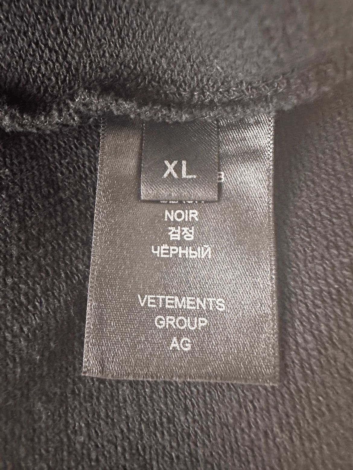 Vetements Palm Tree Stitches Sweatshirt