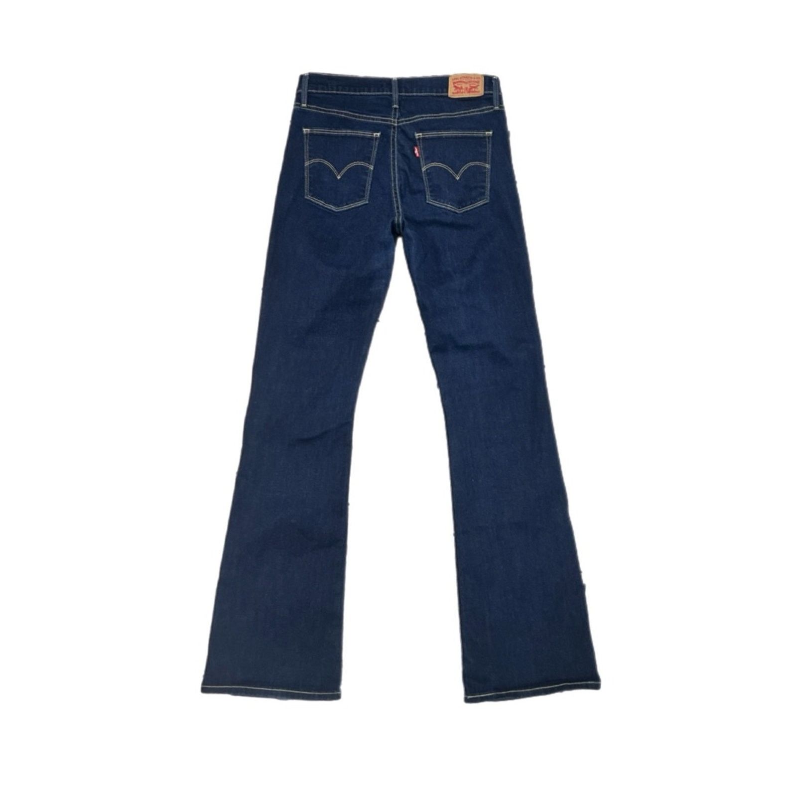 Levi's Levi’s Slimming Boot Dark Wash Bootcut Jeans Size 30" / US 8 / IT 44 - 2 Thumbnail
