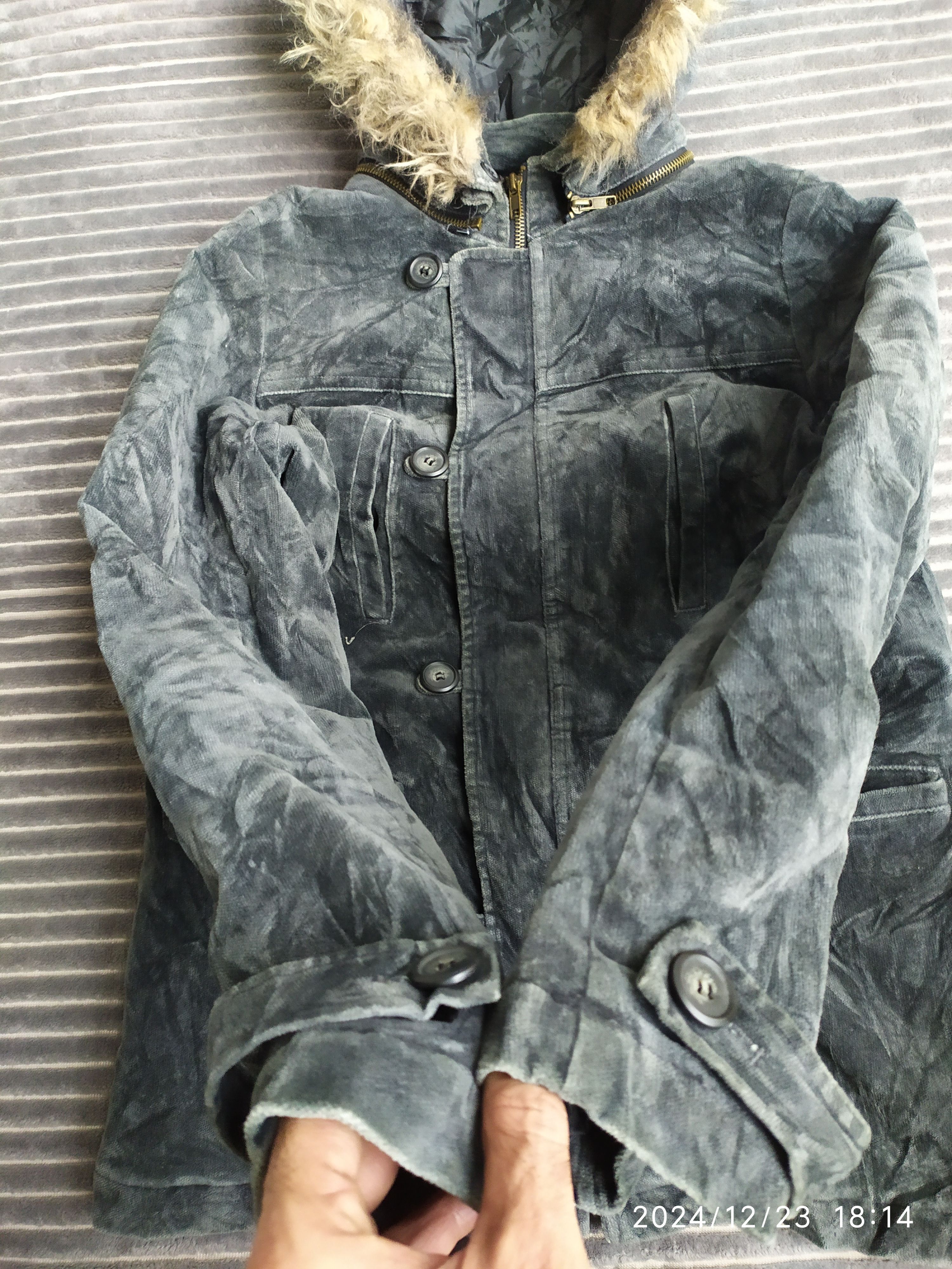 If Six Was Nine × Japanese Brand × Le Grande Bleu (L.G.B.) Japanese brand If Six Was Nine Style Jacket Fur Hoodie Size US S / EU 44-46 / 1 - 11 Thumbnail