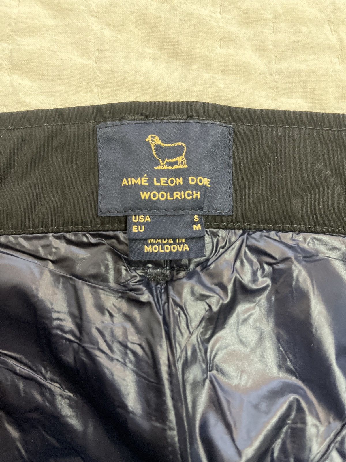 Aime Leon Dore × Woolrich Woolen Mills ALD / Woolrich Mill Pant BLACK / Small Size US 30 / EU 46 - 3 Thumbnail