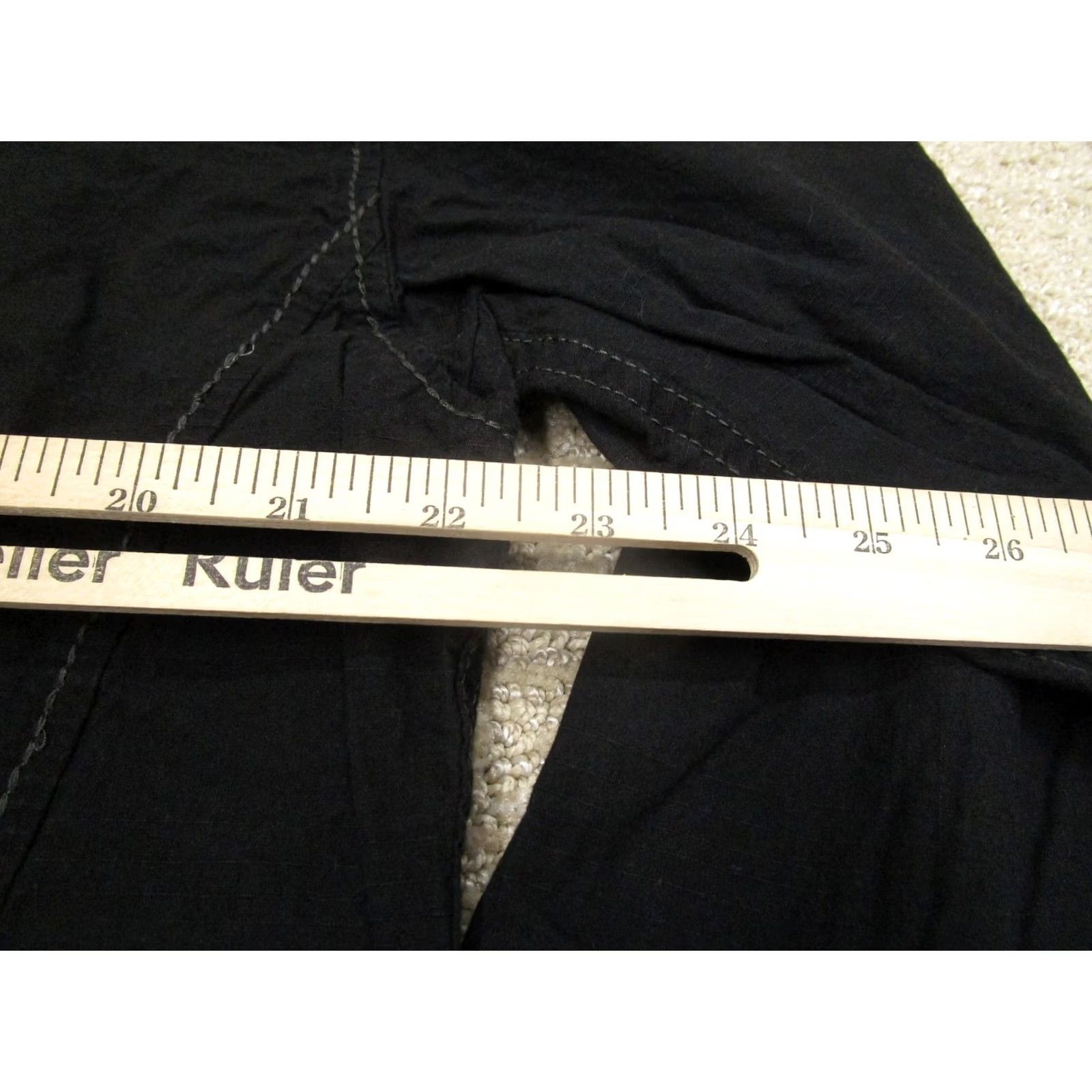 BKE BKE Shirt Men XL Black Button Up Western Snap Pockets Embroidered Cross Athletic Size US XL / EU 56 / 4 - 6 Thumbnail
