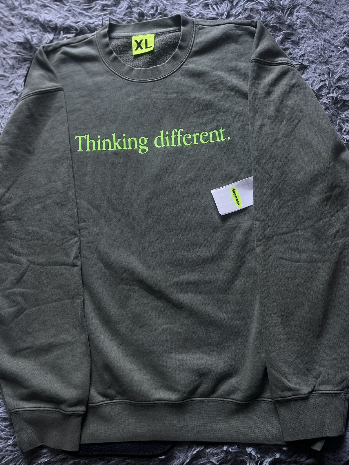 Other Supervsn Dark Green “Thinking Different” Size US XL / EU 56 / 4 - 1 Thumbnail