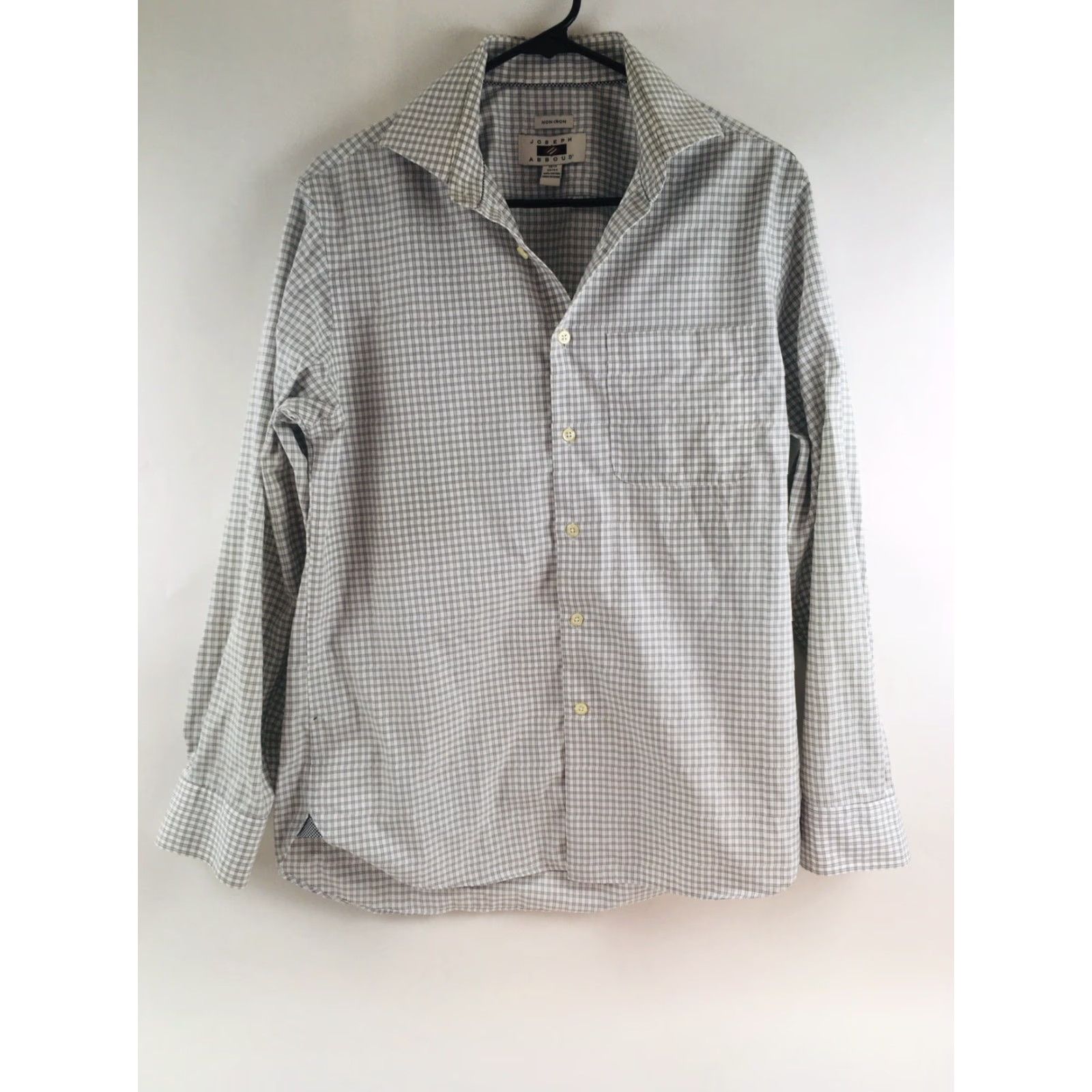 Joseph Abboud Joseph Abboud Shirt Men’s Size 15.5 32/33 Button Up Checked Long Sleeve Pocket Shirt Size US L / EU 52-54 / 3 - 2 Thumbnail