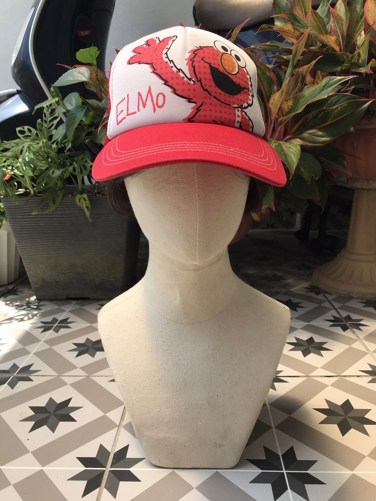 Japanese Brand × Universal Studios AUTHENTIC ELMO CAP HAT 2006 BY UNIVERSAL STUDIOS JAPAN Size ONE SIZE - 12 Thumbnail