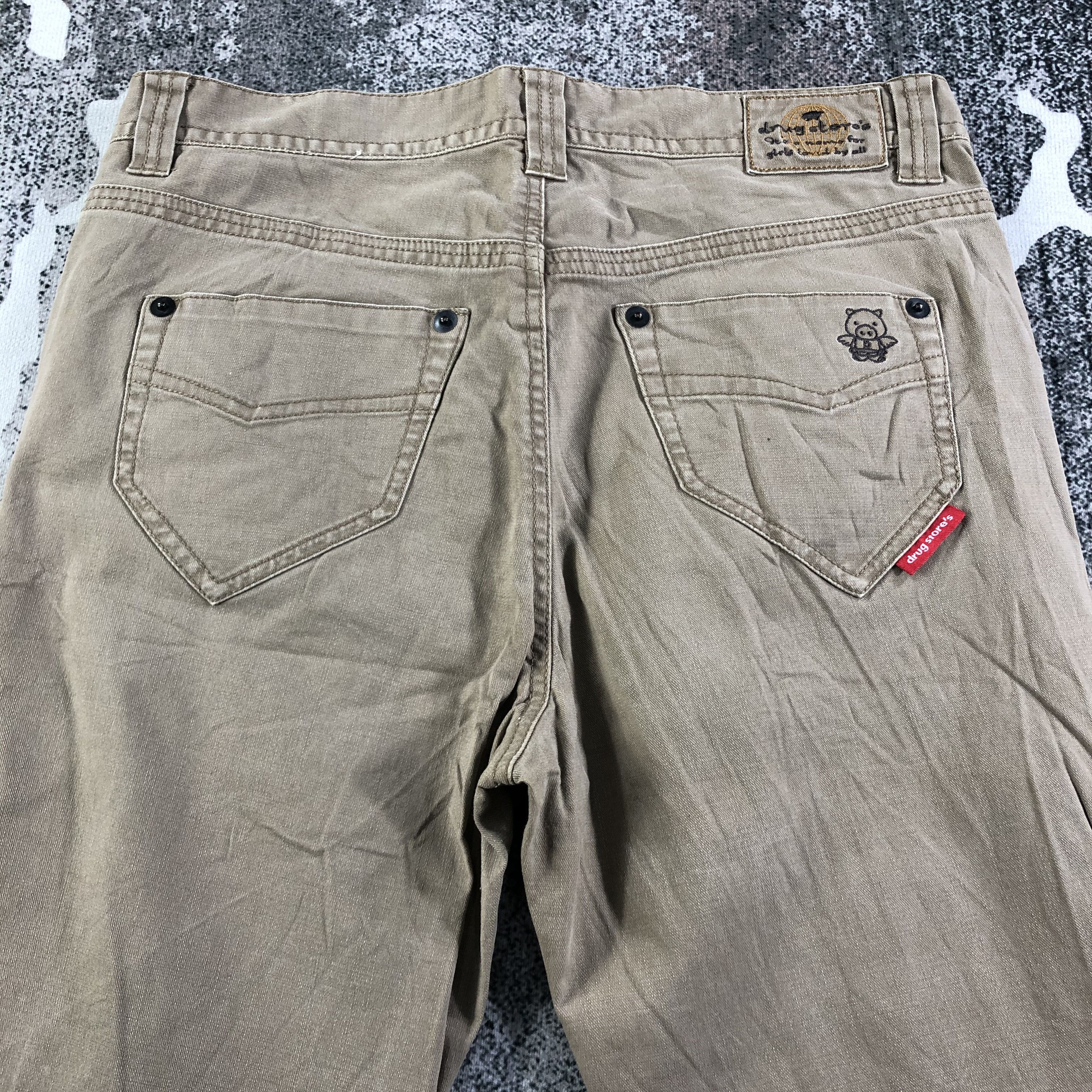 Japanese Brand Drug Store Flared Jeans KJ1935 Size 34" / US 12 / IT 48 - 4 Thumbnail