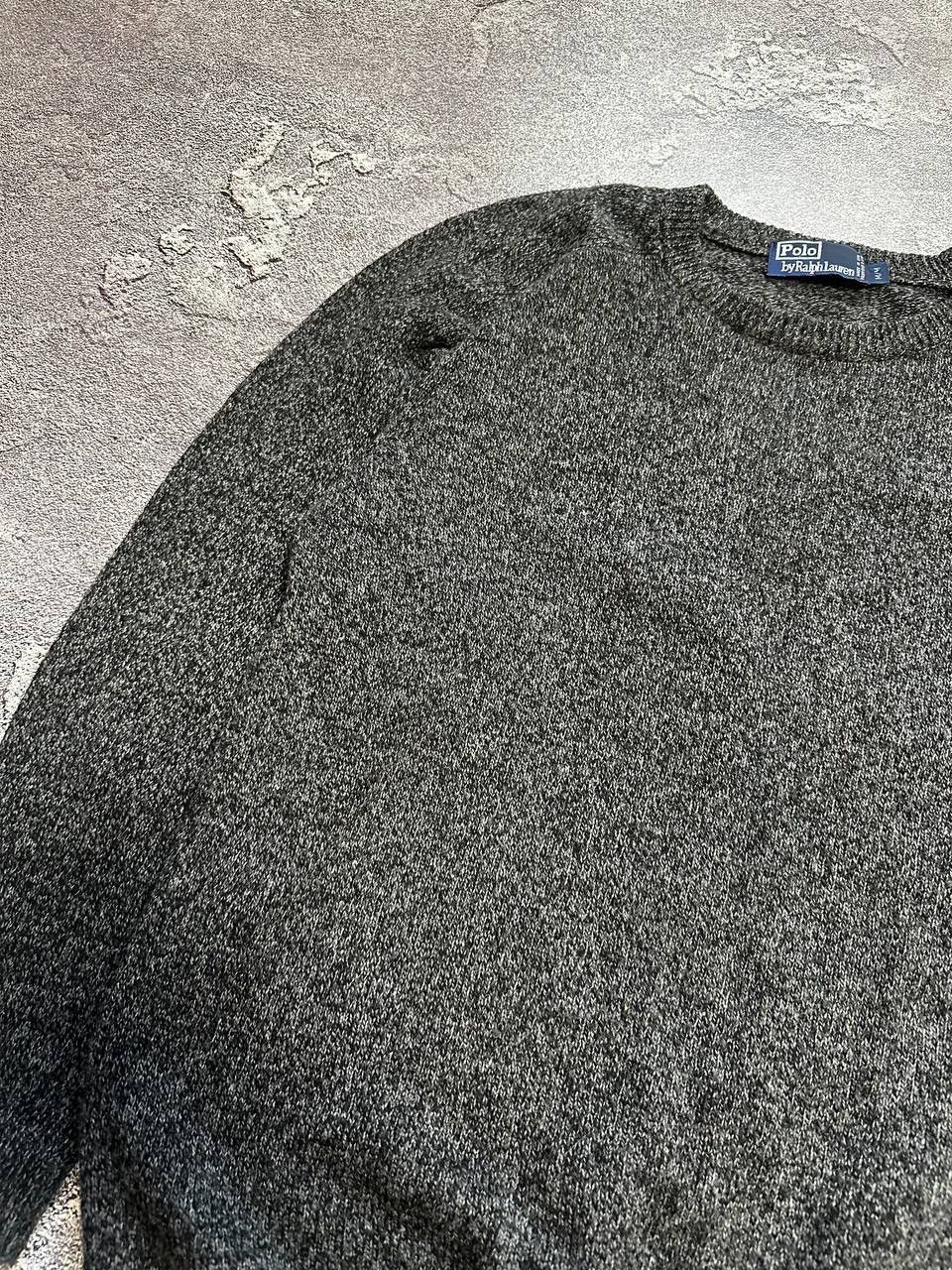 Polo Ralph Lauren × Vintage Polo Ralph Lauren Shetland Wool Knitted 90's Sweater Size US M / EU 48-50 / 2 - 4 Thumbnail
