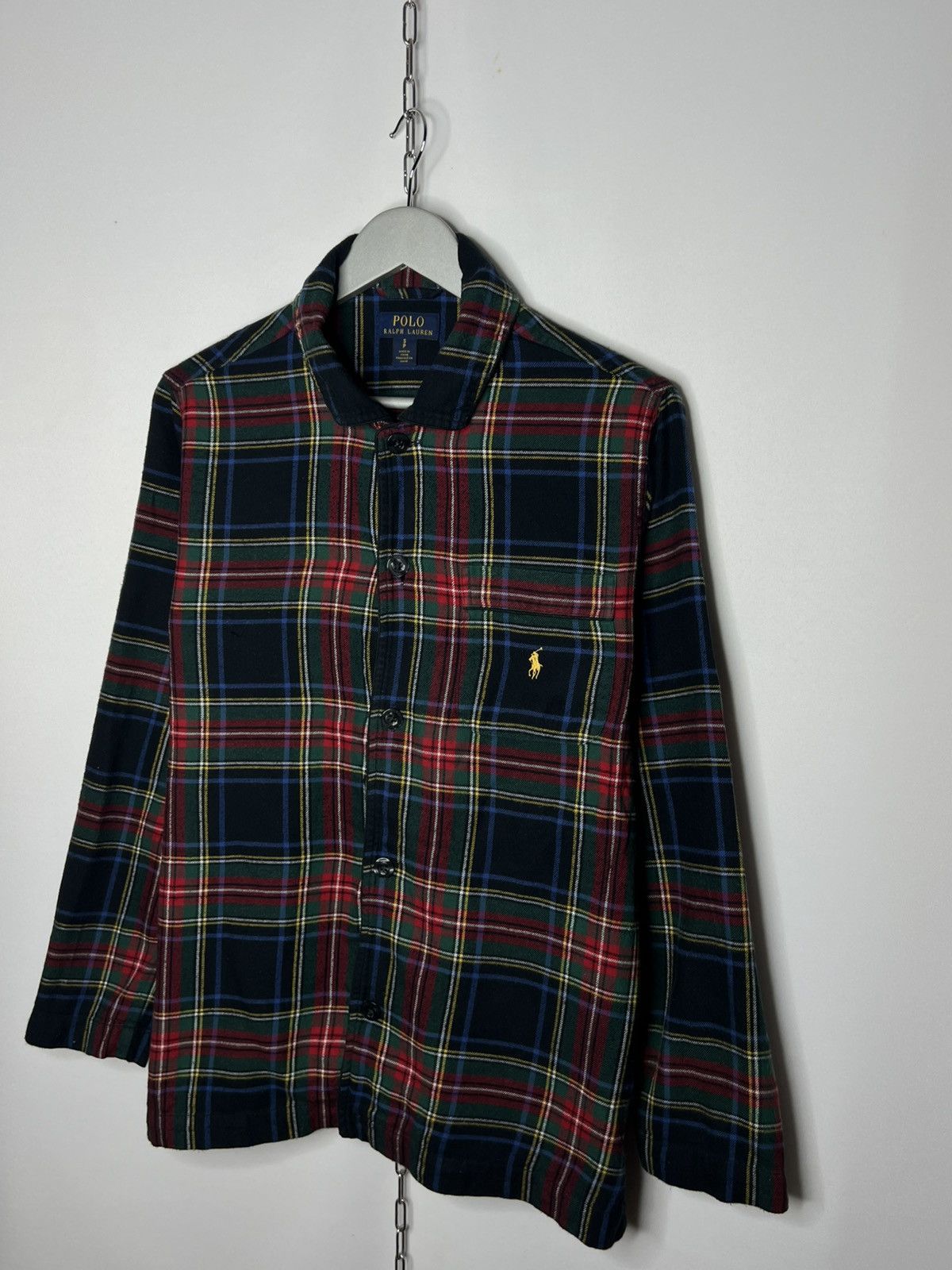 Polo Ralph Lauren Polo Ralph Lauren Plaid Long Sleeve Shirt Luxury Size US S / EU 44-46 / 1 - 2 Thumbnail