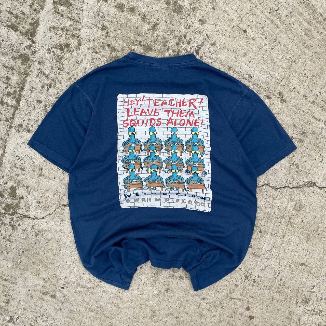 Grailed Vintage Japan Weird Fish T-shirts Big Logo Y2K Joke Humor Size US M / EU 48-50 / 2 - 1 Thumbnail
