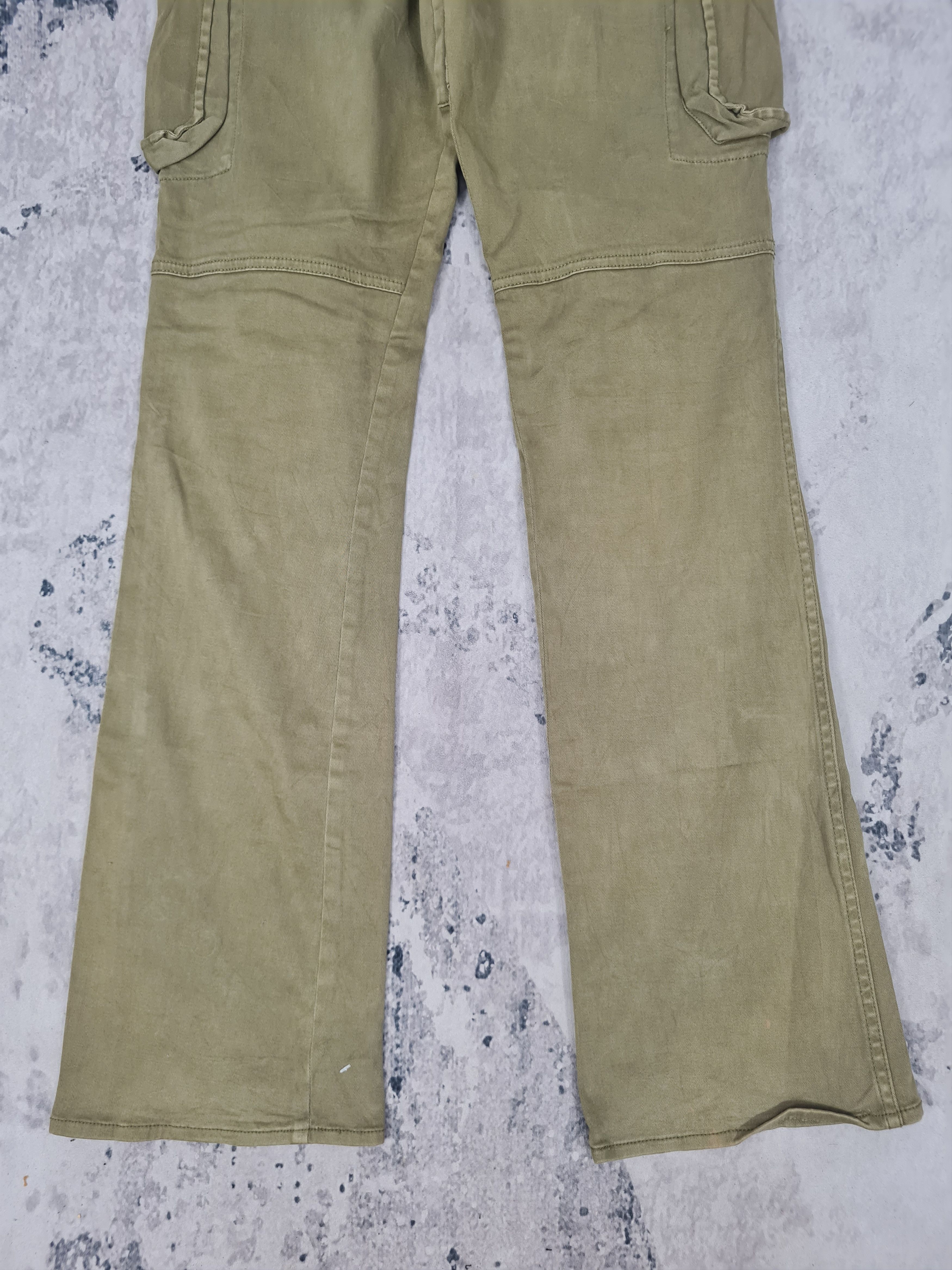 Japanese Brand CRUTCH CO.,LTD Crew Tactical Strech Flare Pants 31x34 JB0201 Size US 31 - 6 Thumbnail