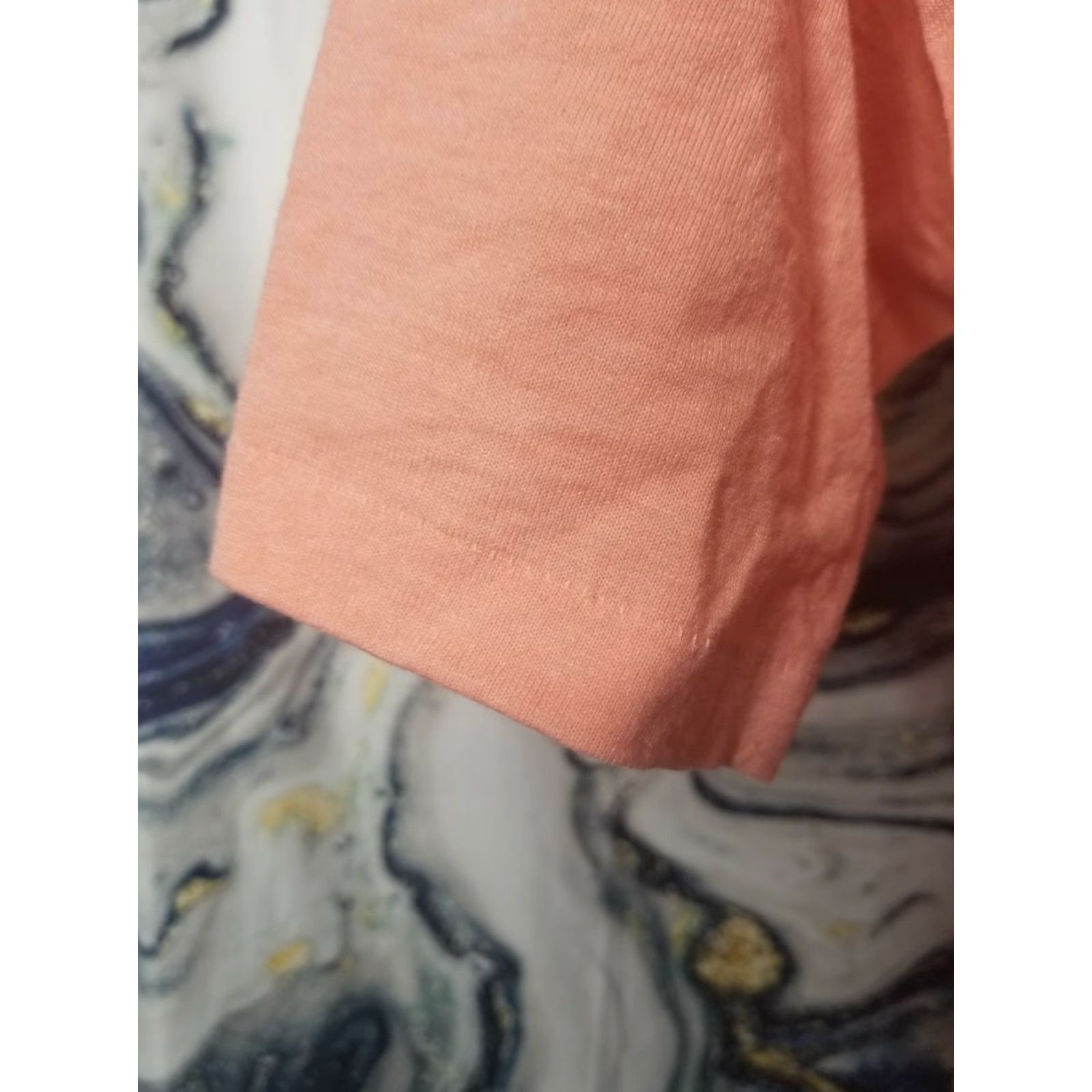 Vintage Fashion Gear Vintage Mens XXL Made In USA Single Stitch Blank T Shirt Neon Shirt USA Mens 2XL Orange Vintage Size US XXL / EU 58 / 5 - 3 Thumbnail