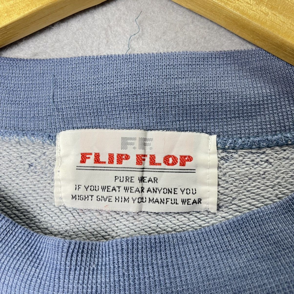 Vintage Vintage Flip Flop “Street” Graphic Crewneck (Light Blue) Size US L / EU 52-54 / 3 - 8 Thumbnail