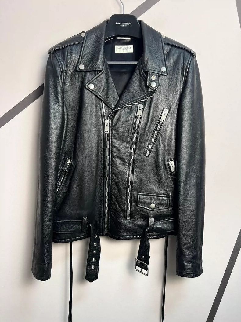 Saint Laurent Paris Saint laurent 16 Autumn and Winter Back Blood Teeth L17 Mot Size US M / EU 48-50 / 2 - 2 Thumbnail