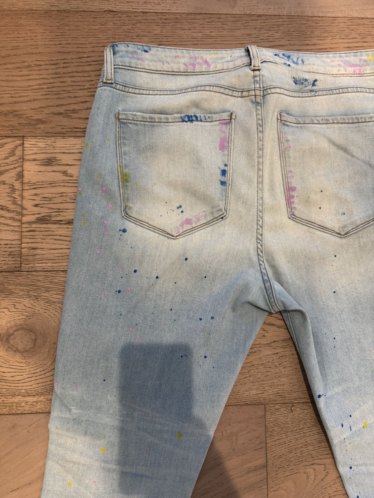 MONFRERE Monfrère Slim Fit Light Wash Jeans 36 Size US 36 / EU 52 - 11 Thumbnail