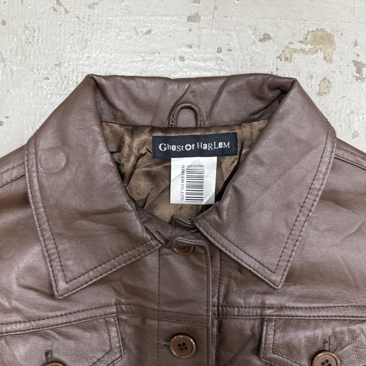 Seditionaries Ghost Of Harlem Japan Leather Jacket Size US XS / EU 42 / 0 - 3 Thumbnail