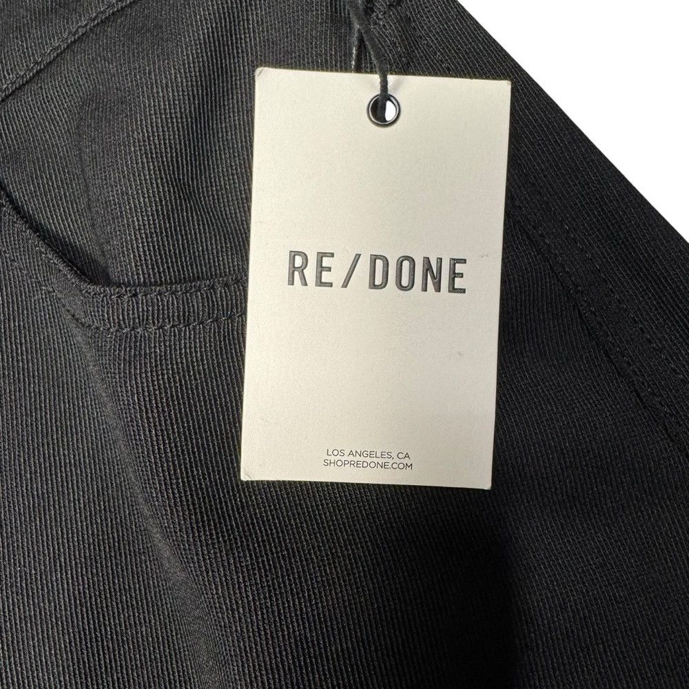 RE/DONE NWT New $425 Re/Done Black Riding Wool Trouser Jeans Size 2 Size 29" - 9 Thumbnail