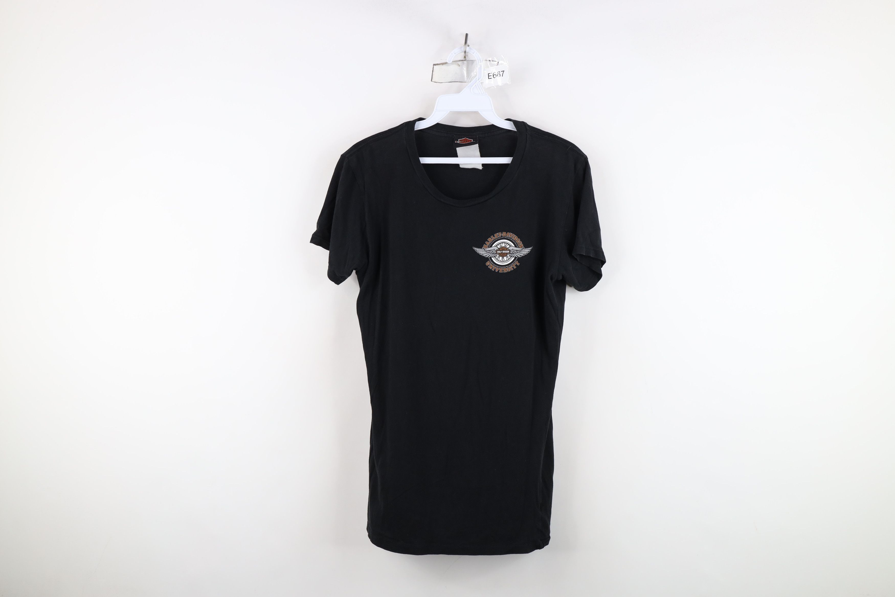 Harley Davidson Vintage 90s Y2K Harley Davidson Short Sleeve T-Shirt Black Size M / US 6-8 / IT 42-44 - 1 Thumbnail