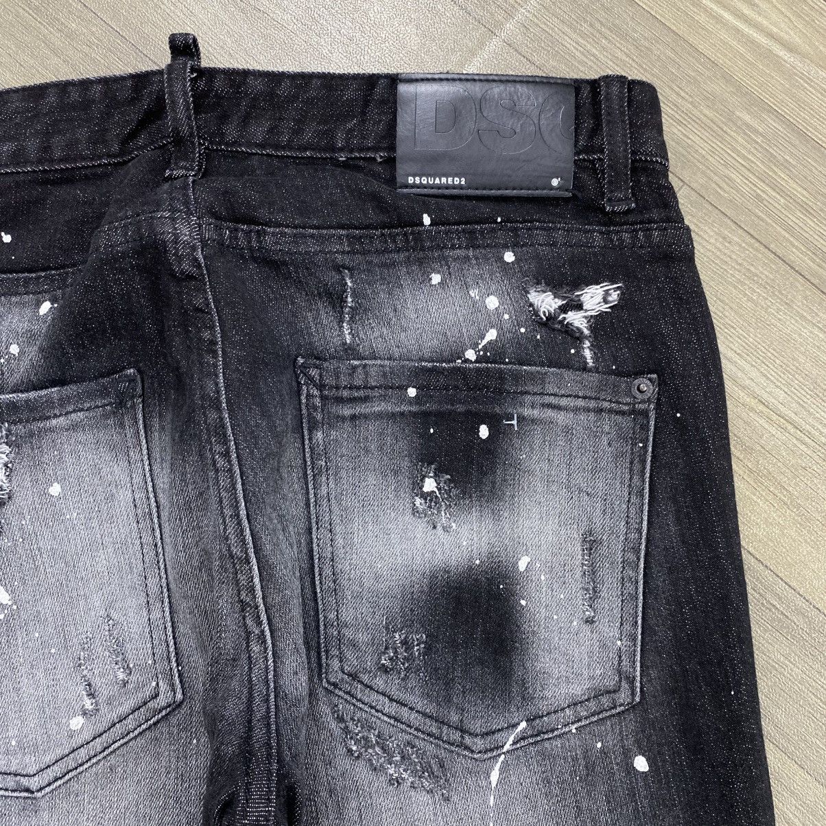 Dsquared2 2000s Dsquared2 Distressed Rock Punk Y2K Jeans ifsixwasnine Size US 30 / EU 46 - 15 Thumbnail