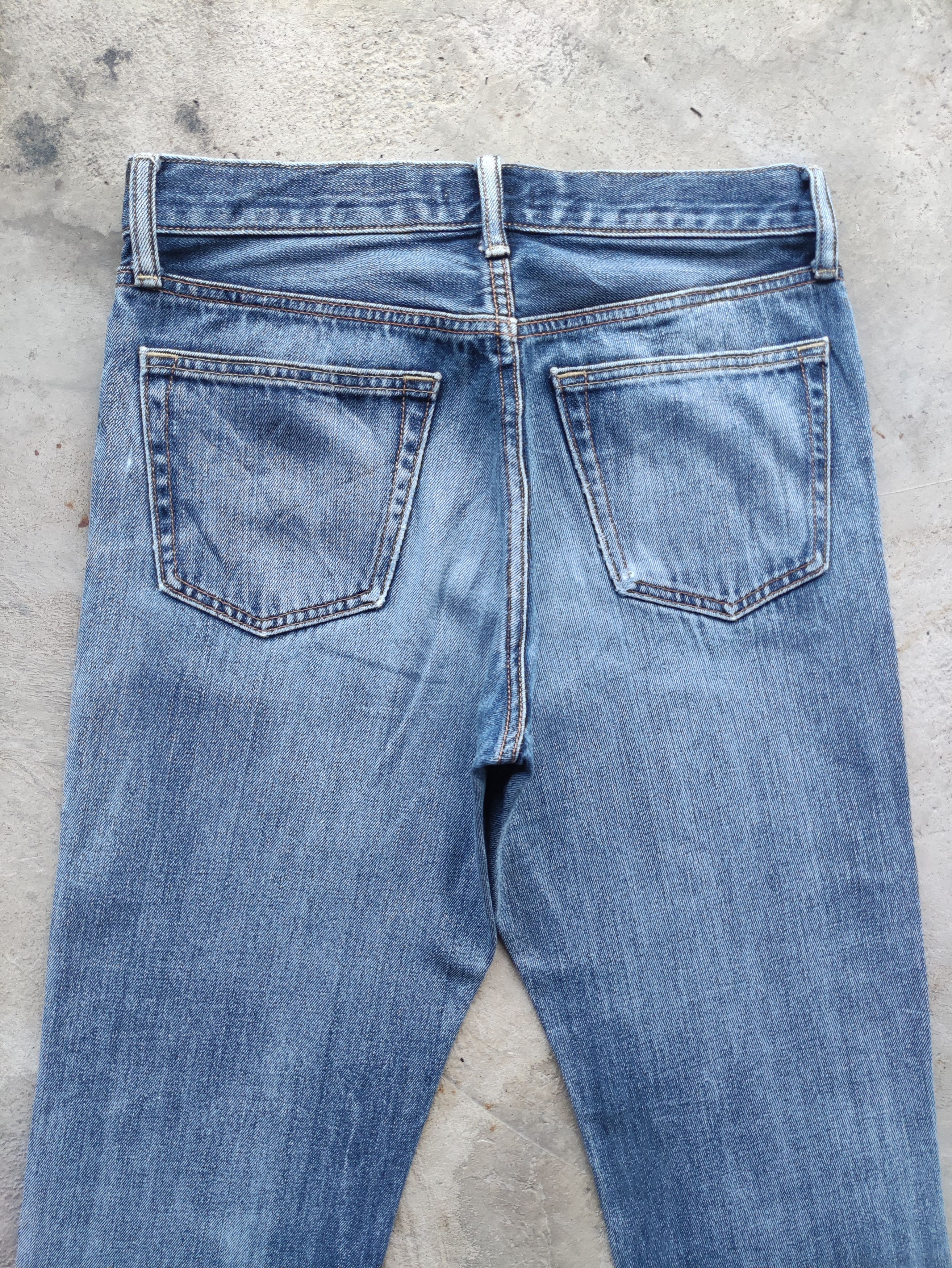 Japanese Brand Vintage Japanese Jean Distressed Faded Denim Size US 32 / EU 48 - 9 Thumbnail