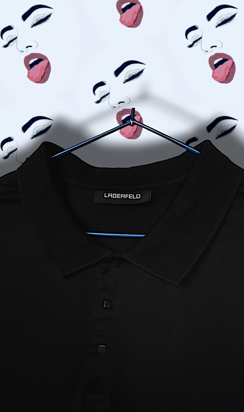 Karl Lagerfeld Karl Lagerfeld Polo crazy T-shirt Size US M / EU 48-50 / 2 - 2 Thumbnail