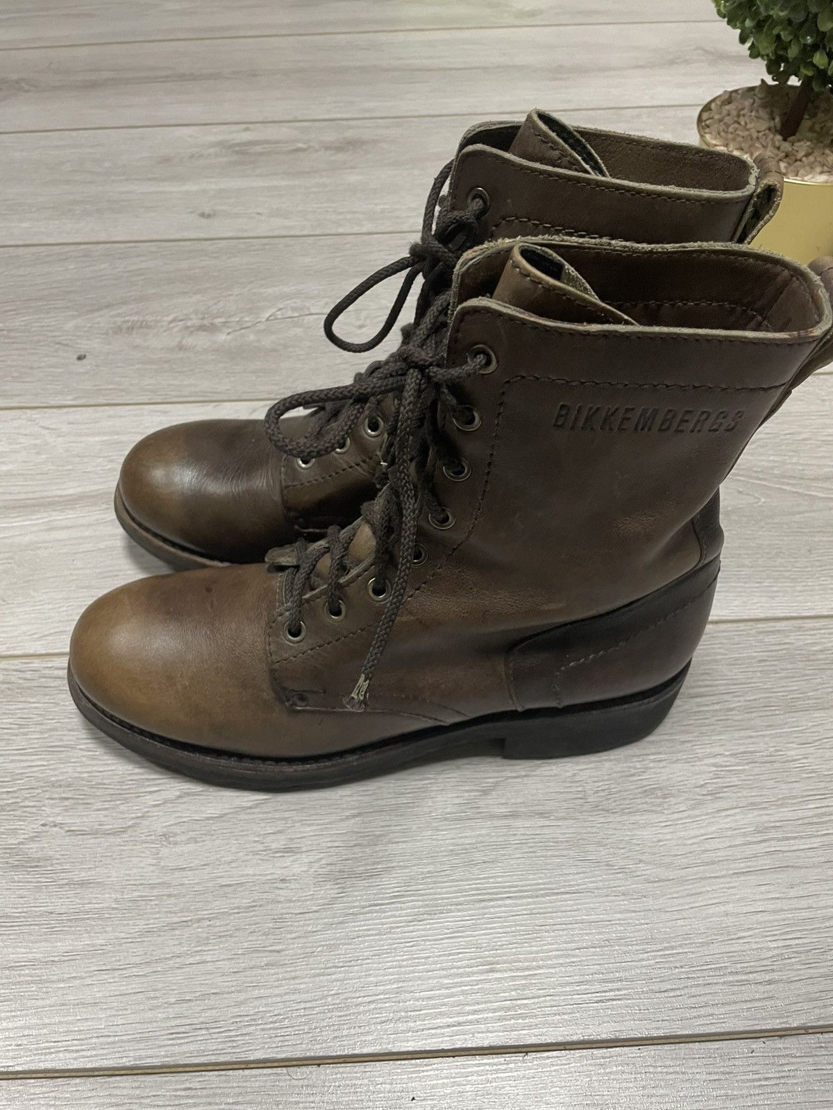 Dirk Bikkembergs Dirk Bikkembergs high leather biker military combat boots Size US 10 / EU 43 - 9 Thumbnail