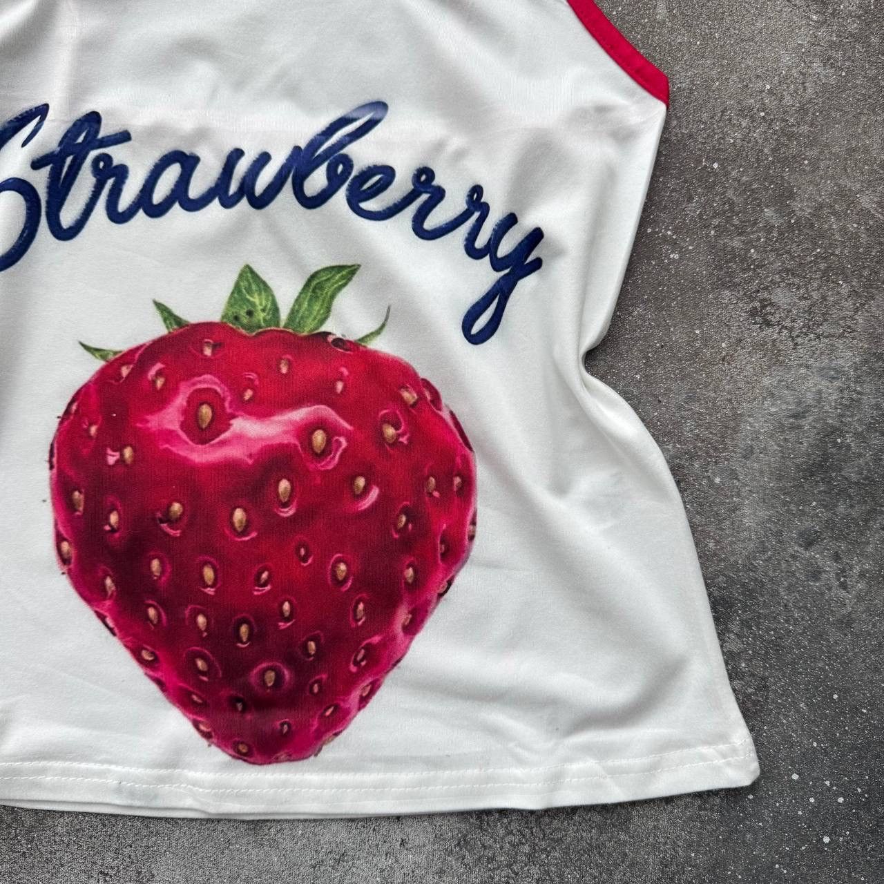 20471120 × Vintage Super Sexy Y2K Glamour Grunge Vintage Tank Top Size M / US 6-8 / IT 42-44 - 6 Thumbnail