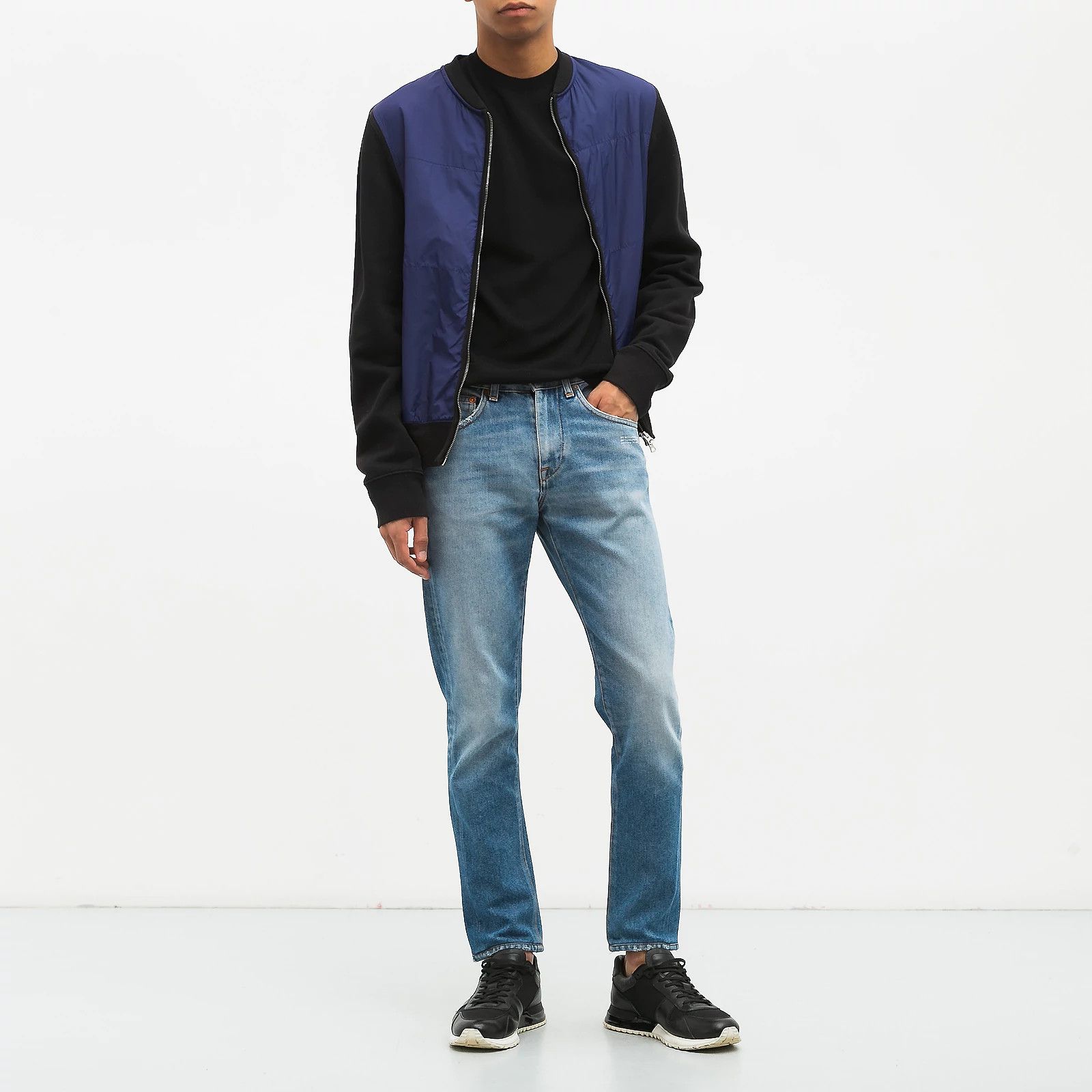 Acne Studios 48/M - Cotton/Nylon Bomber Zip Jacket Size US M / EU 48-50 / 2 - 3 Thumbnail