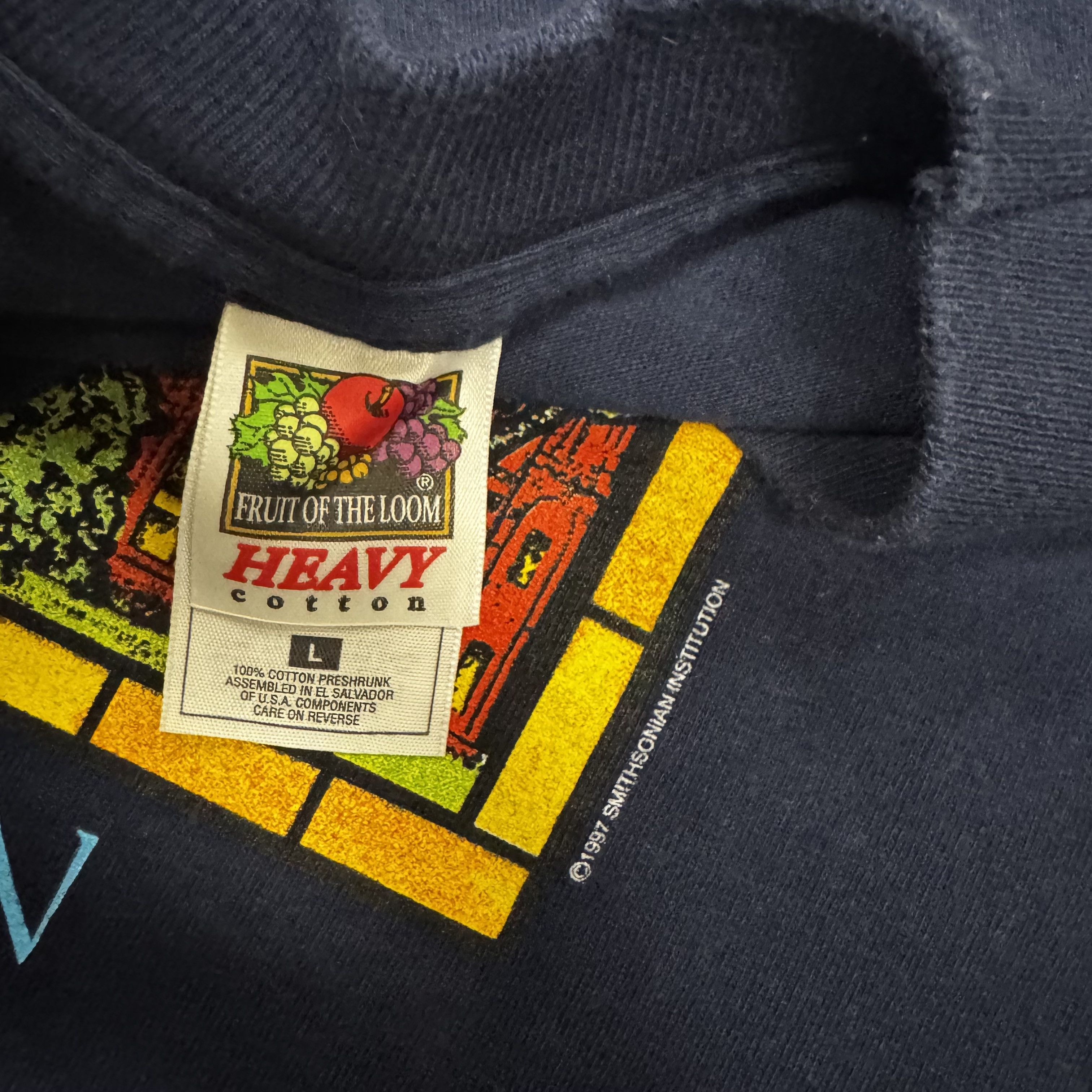Vintage VTG 90s Smithsonian "The Castle" Art Graphic T Shirt Museum Size US L / EU 52-54 / 3 - 3 Thumbnail