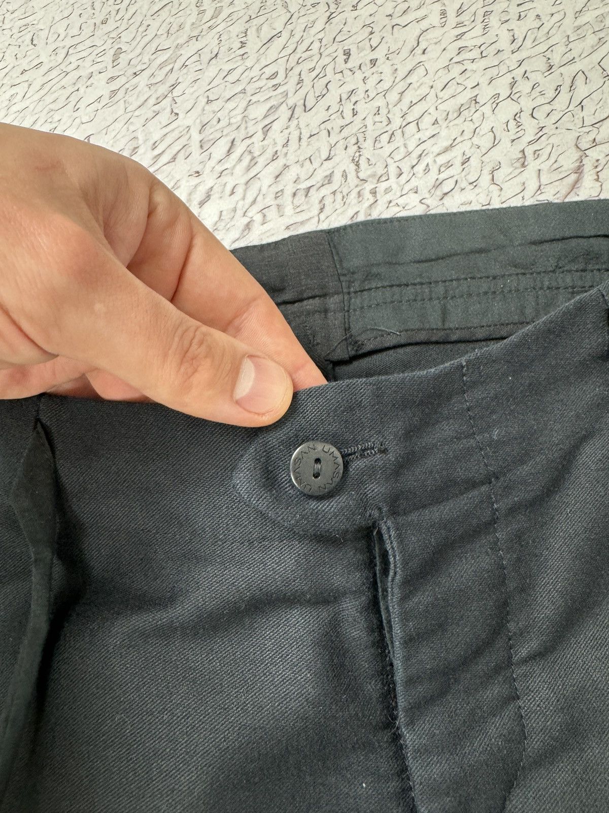 Other Umasan Avant Garde black asymmetric big pocket pants Size 26" / US 2 / IT 38 - 7 Thumbnail