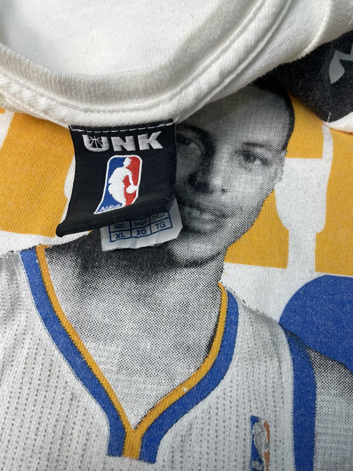 NBA × Rap Tees Stephen Curry Golden State Warriors NBA Shirt Size US XL / EU 56 / 4 - 3 Thumbnail