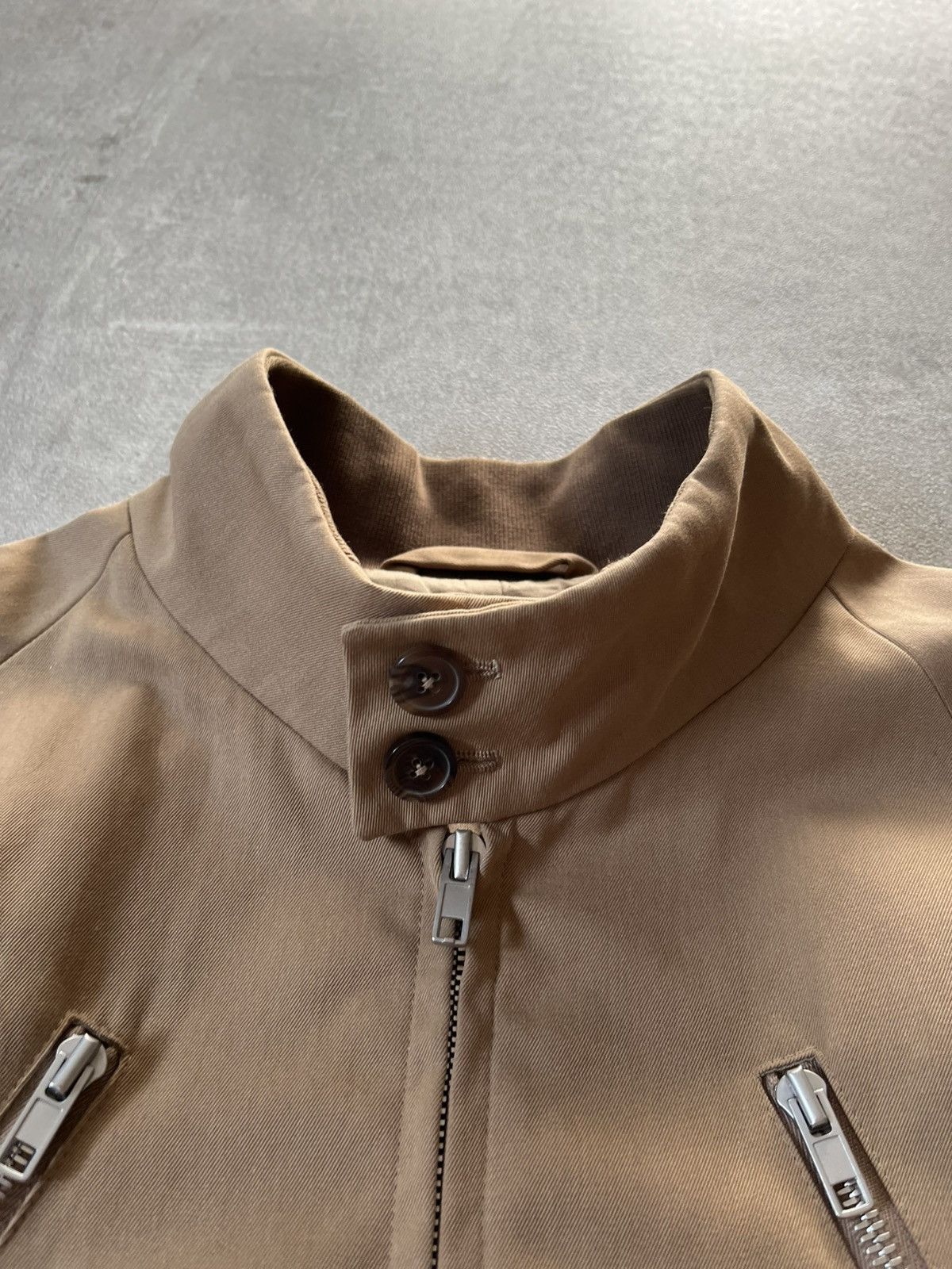 Maison Margiela Maison Margiela S/S 18 cotton silk 5 zip jacket beige rare Size US M / EU 48-50 / 2 - 7 Thumbnail