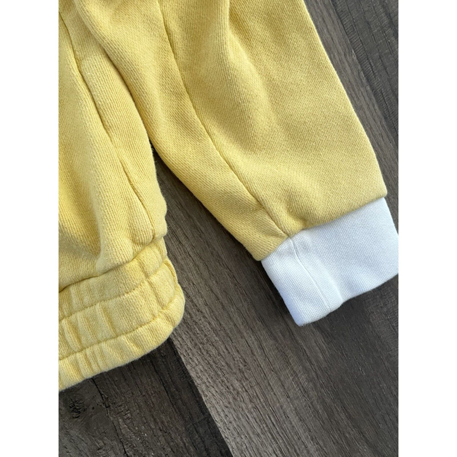 RVCA Women’s RVCA Sweatshirt Medium Yellow Size M / US 6-8 / IT 42-44 - 4 Thumbnail