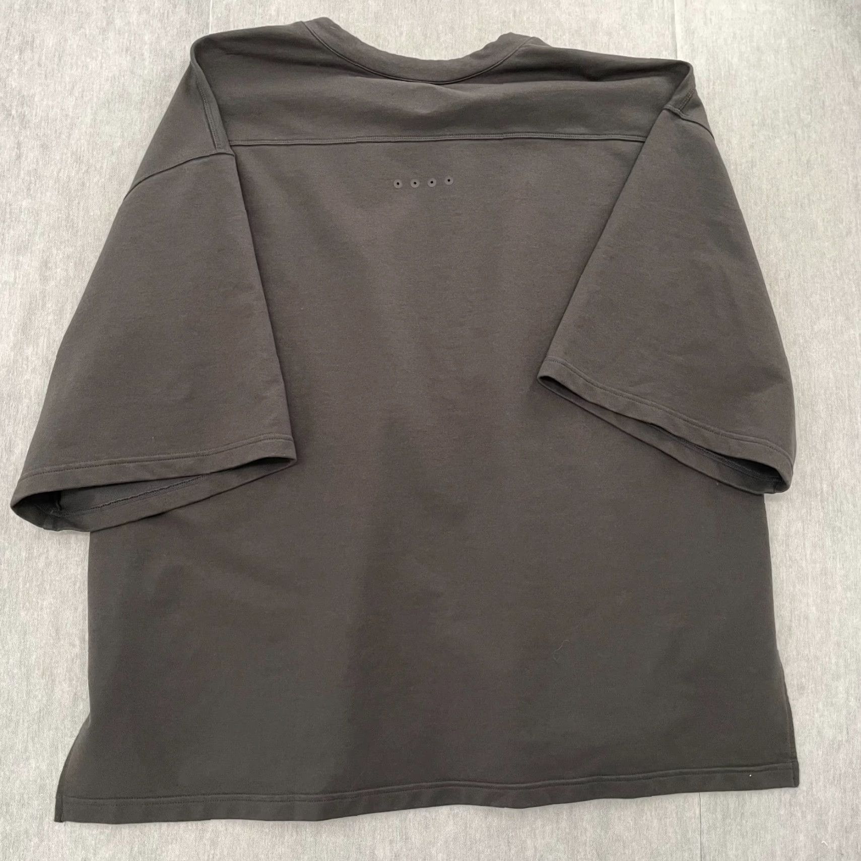 ASRV ASRV Shirt Adult Large Gray Micro Terry Warm Up Tee Short Sleeve Discontinued L Size US L / EU 52-54 / 3 - 6 Thumbnail