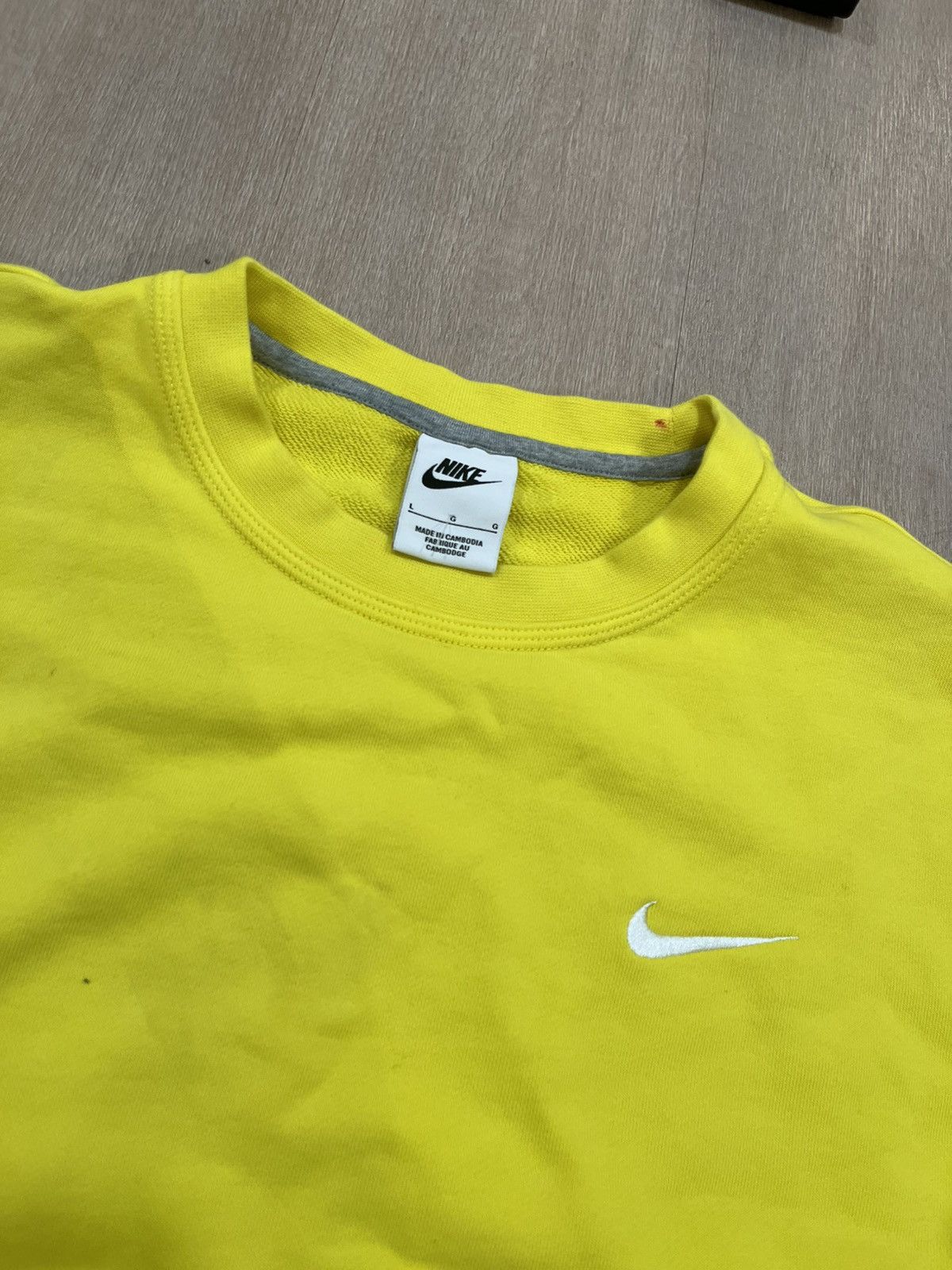 Supreme Nike Crewneck Size US L / EU 52-54 / 3 - 2 Thumbnail