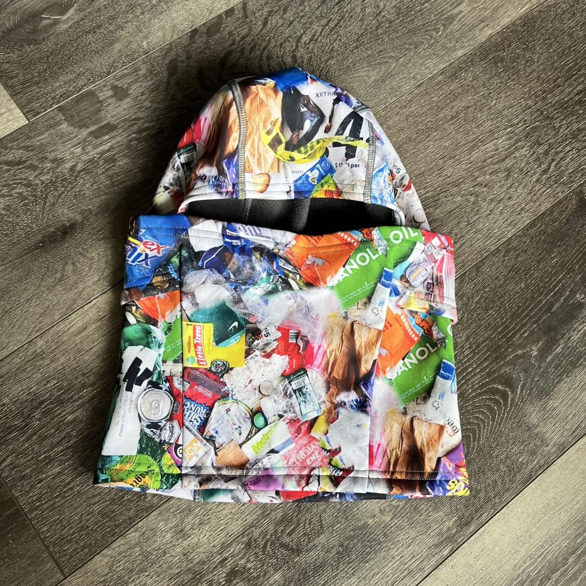 Asspizza Asspizza Garbage Camouflage Camo Print Balaclava Mask Size ONE SIZE - 4 Thumbnail
