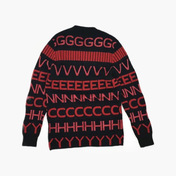 Givenchy Givenchy Givenchy Classic Logo Knit Sweater Red Black -250 Size US M / EU 48-50 / 2 - 3 Thumbnail