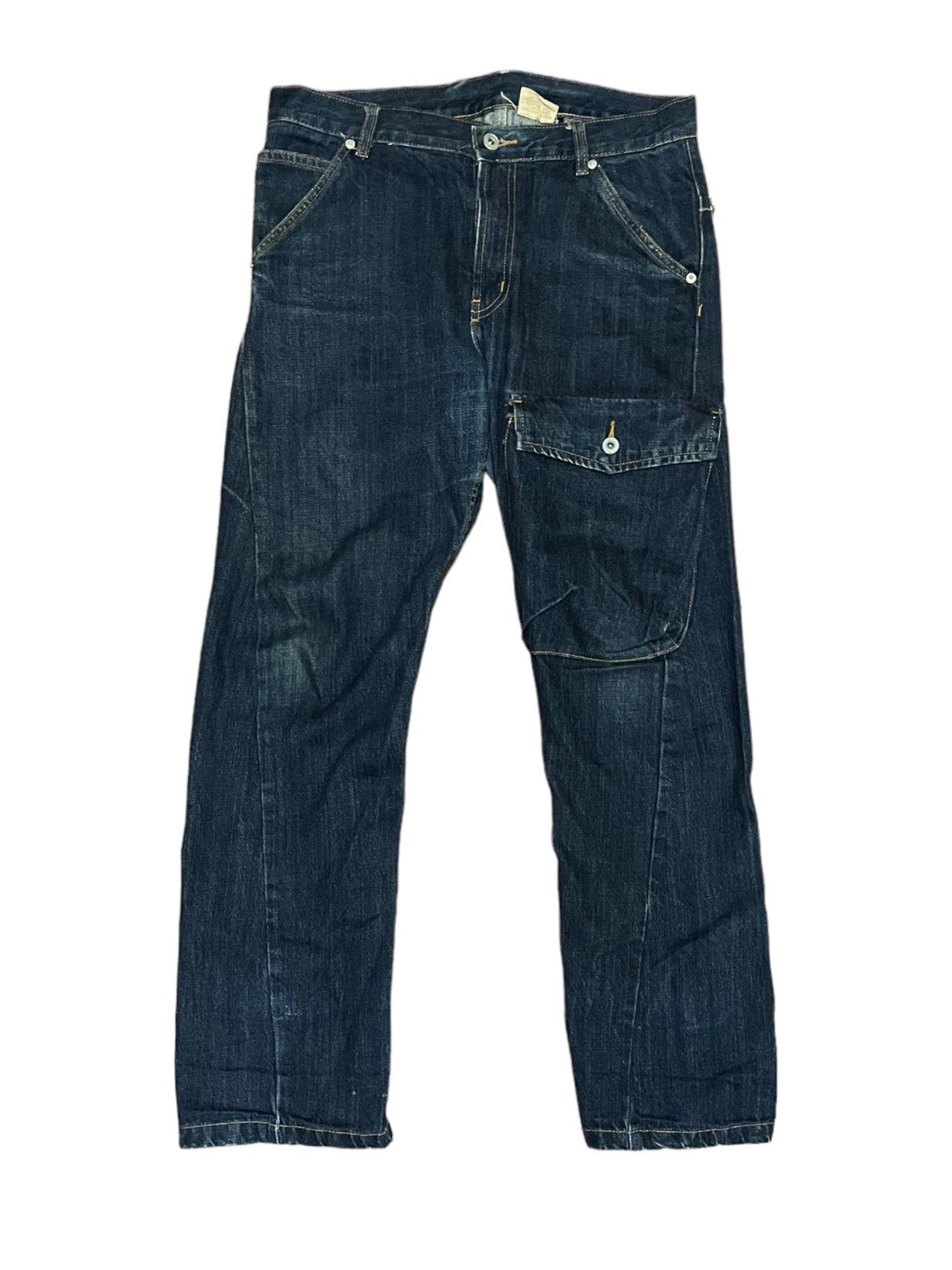 Goofy Baggy Cargo Thigh Pocket Jeans