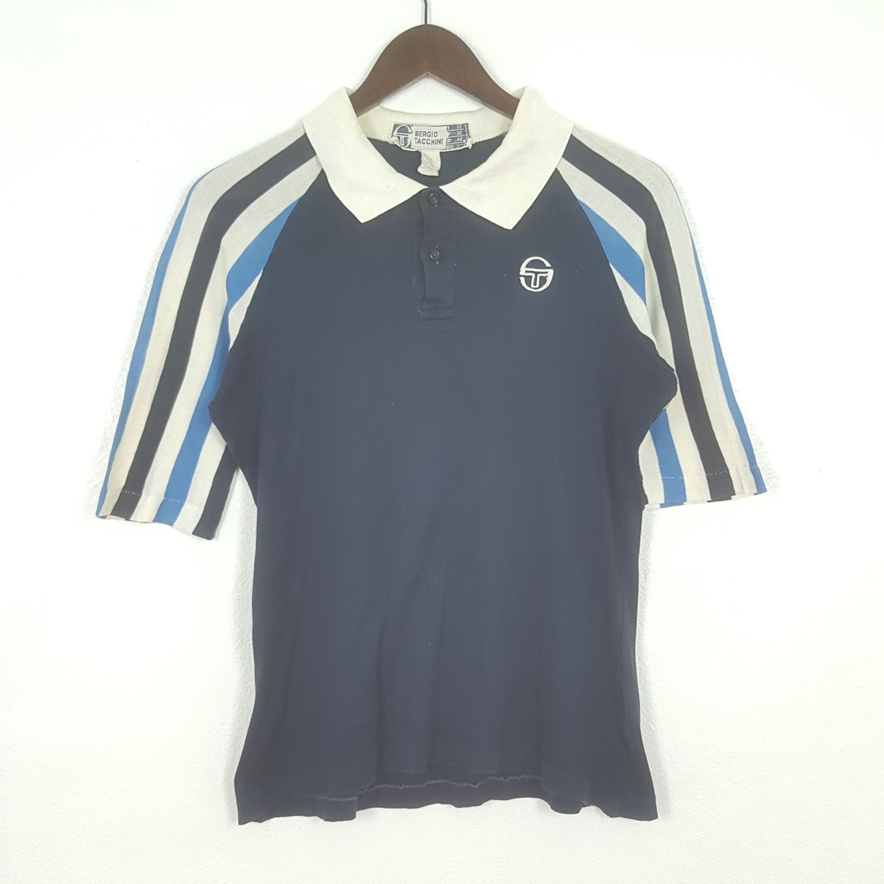 Sergio Tacchini Vintage 90’s Sergio Tacchini Polos Shirt Size US XS / EU 42 / 0 - 1 Thumbnail